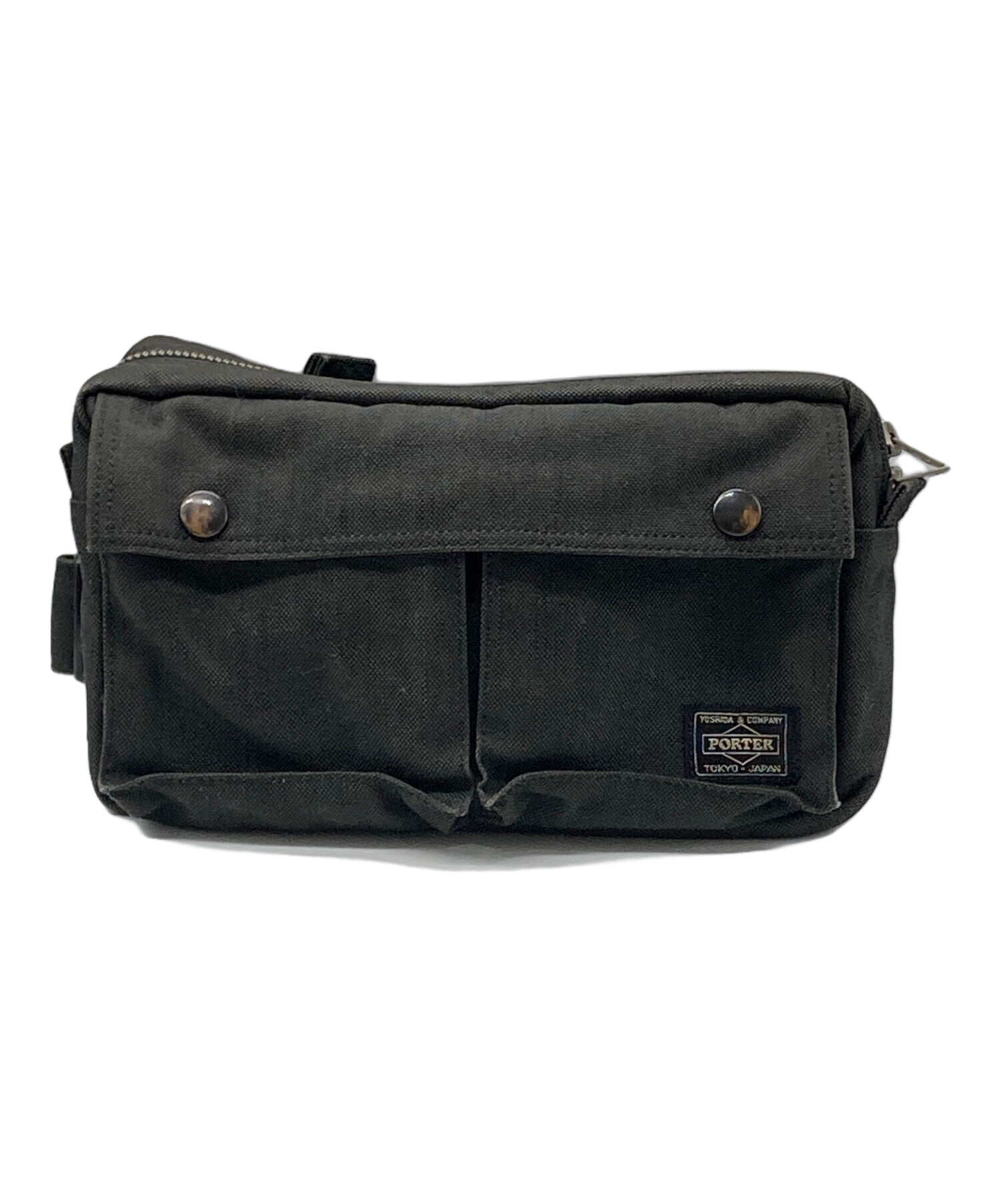 中古・古着通販】PORTER (ポーター) スモーキー ウエストバッグ グレー 