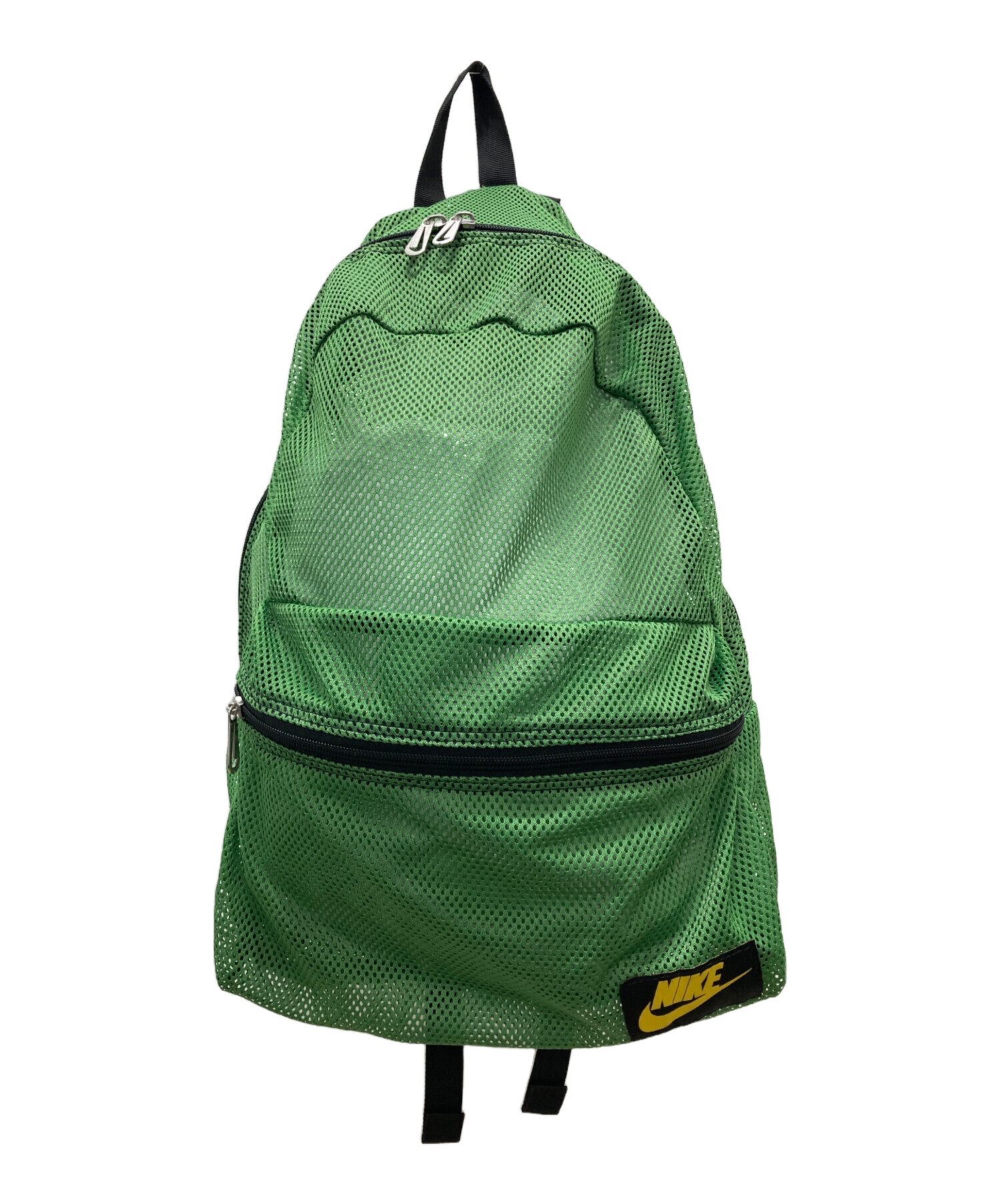 中古・古着通販】NIKE (ナイキ) オールド メッシュリュック グリーン 中古・古着通販】NIKE (ナイキ) オールド メッシュリュック グリーン