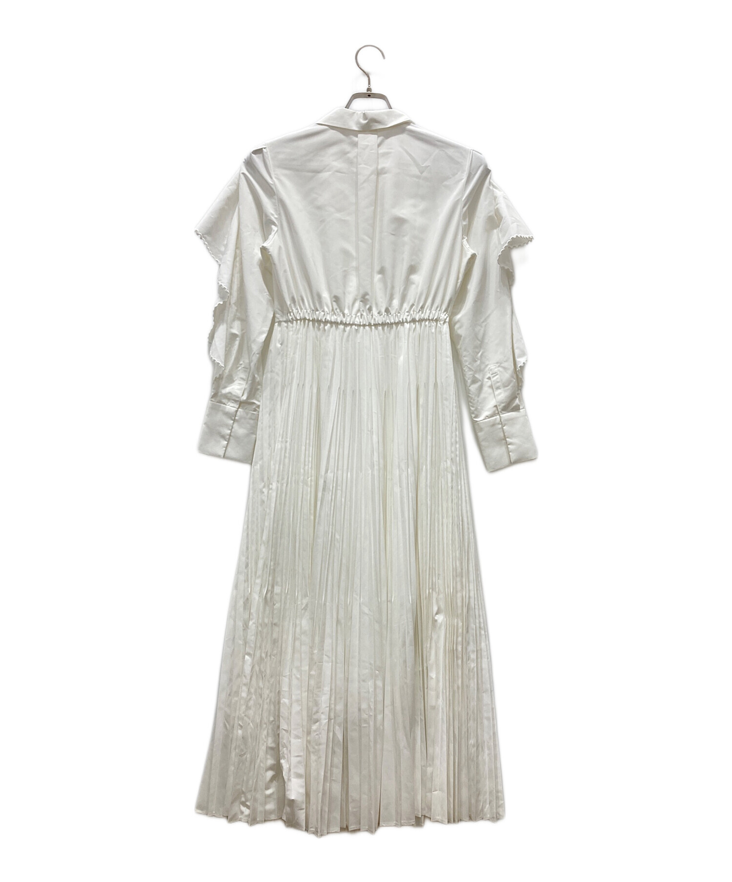 美品　セルフォード　プリーツワンピース　36 中古・古着通販】CELFORD (セルフォード) ラッフルプリーツ