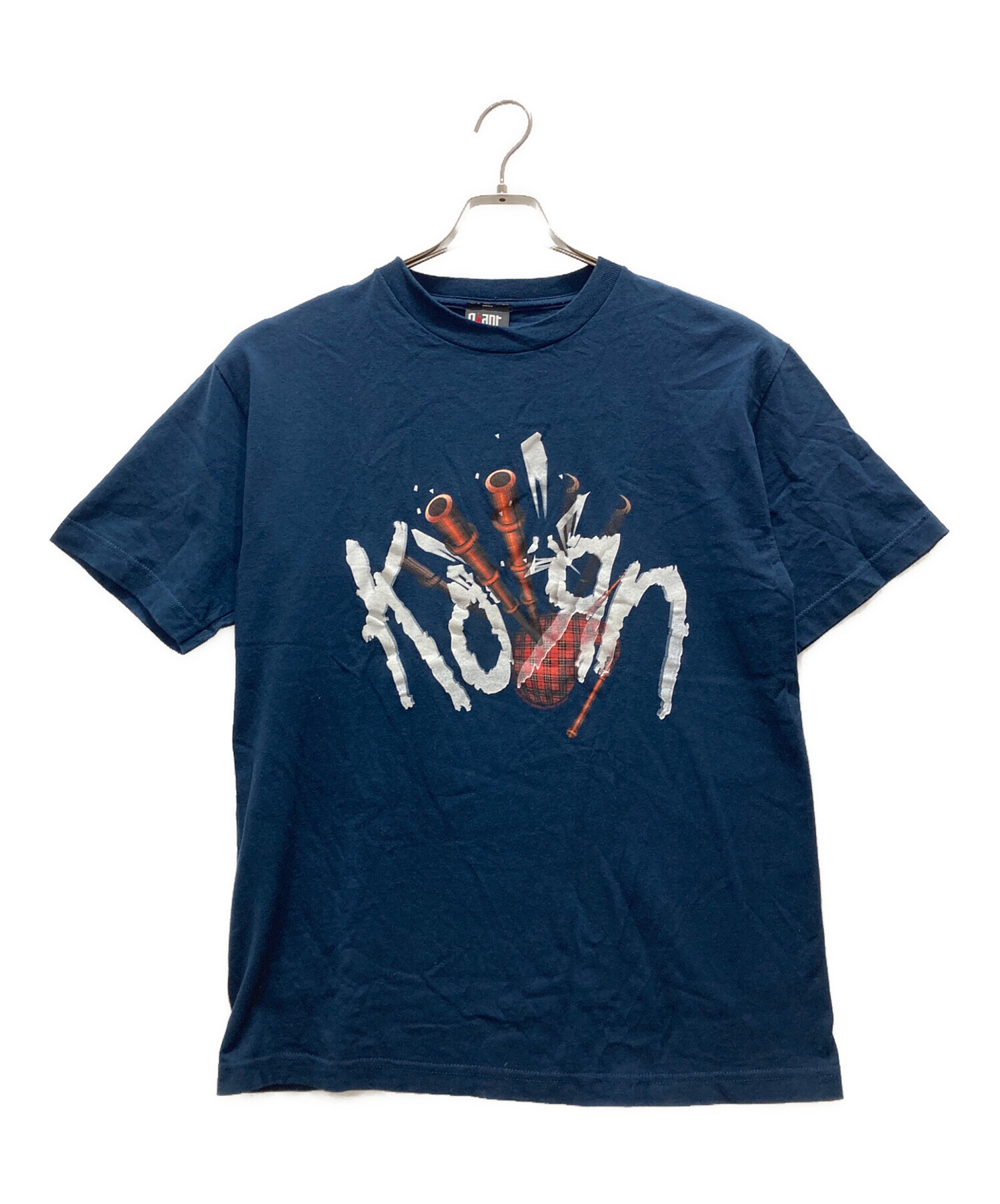 中古・古着通販】giant (ジャイアント) KORN bagpipes バンドTシャツ 