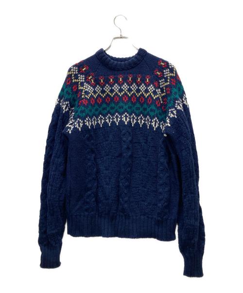 中古・古着通販】LORD JEFF (ロードジェフ) 80's USA製ケーブルニット