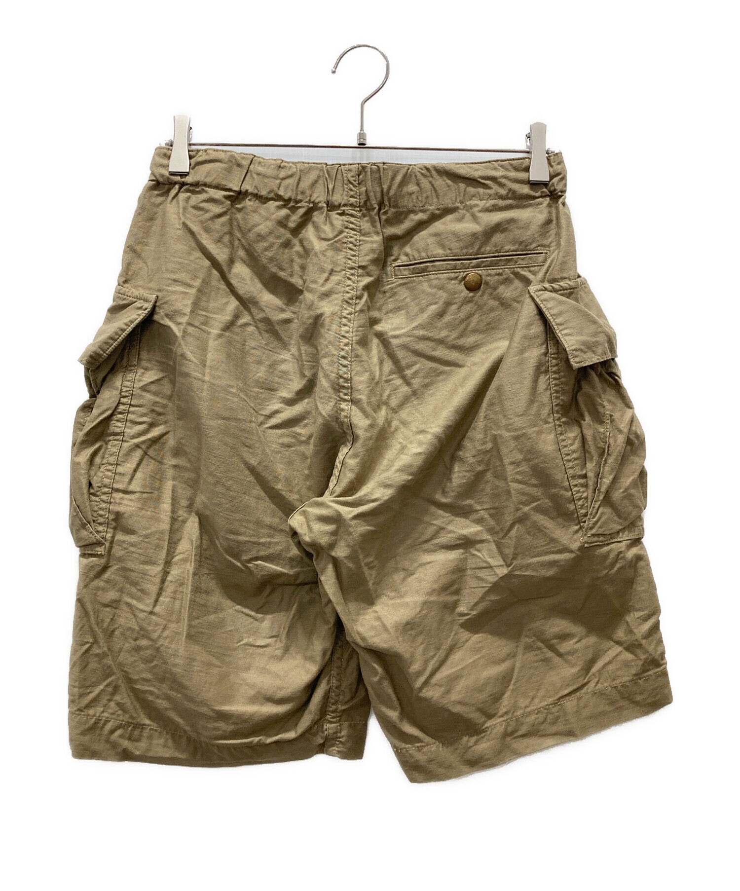 中古・古着通販】orSlow (オアスロウ) カーゴハーフパンツ ベージュ 