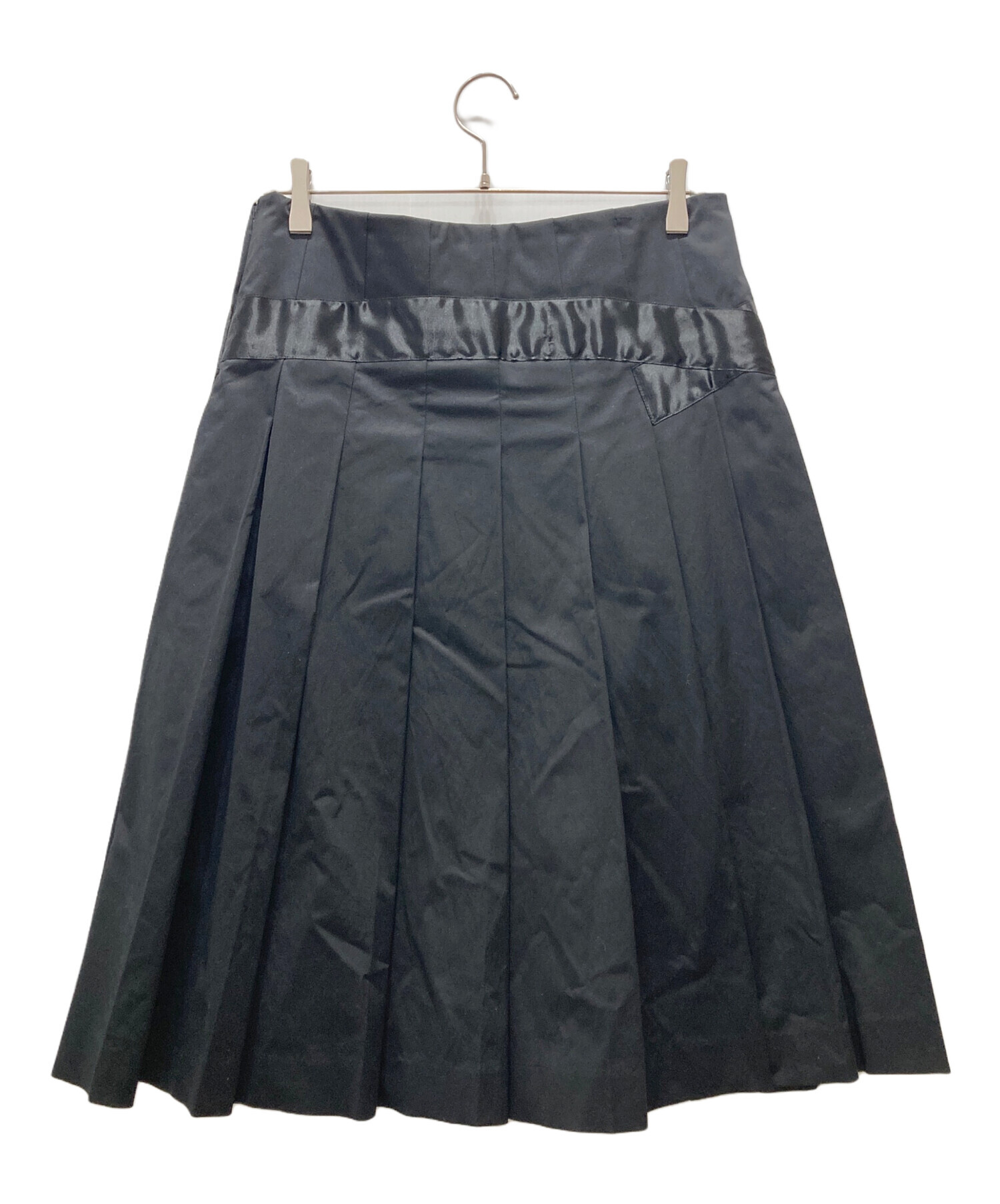 COMME des GARÇONS 00sブラック プリーツスカート 中古・古着通販】COMME des GARCONS (コムデギャルソン) プリーツ