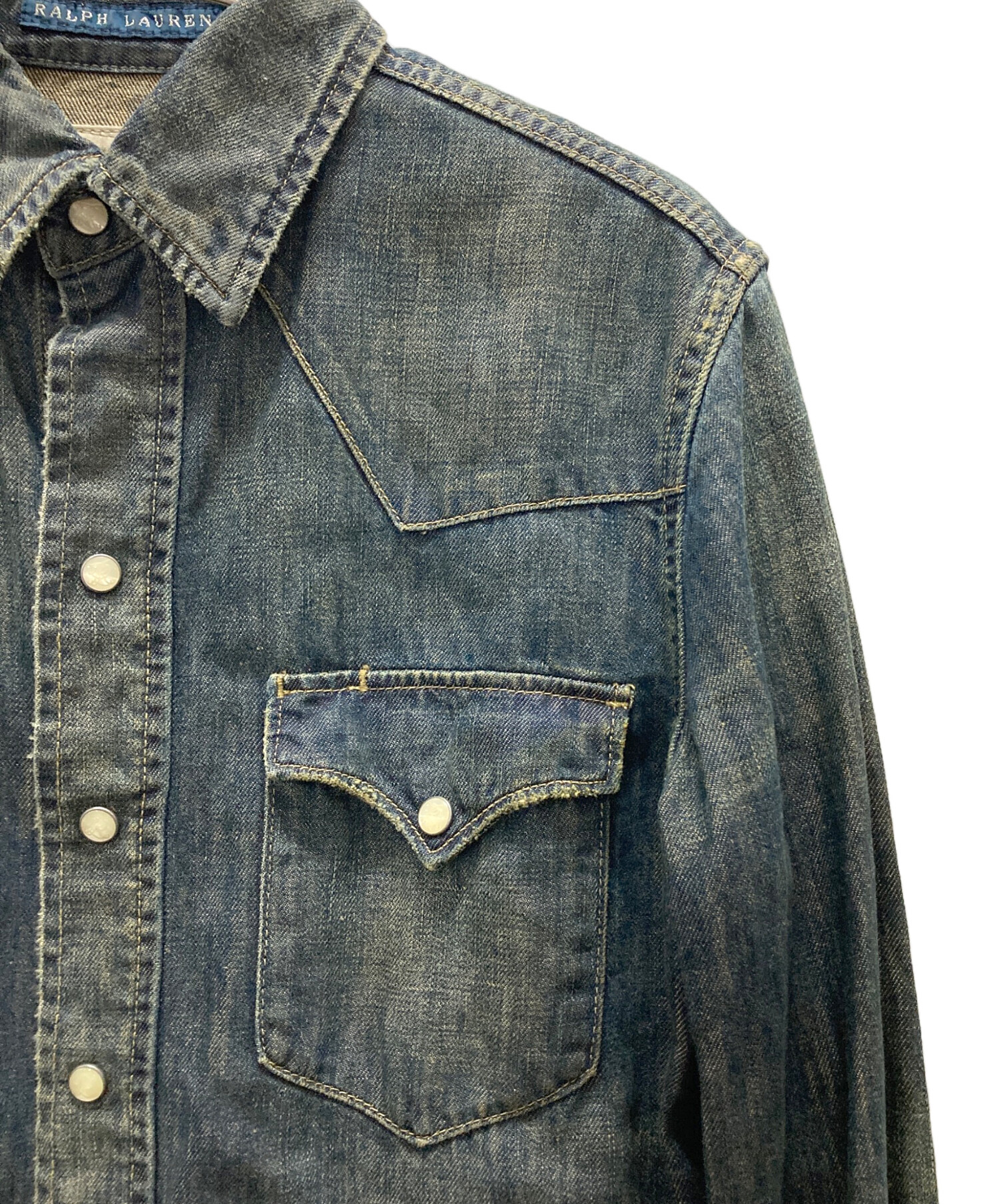 中古・古着通販】RALPH LAUREN (ラルフローレン) デニムウエスタン 