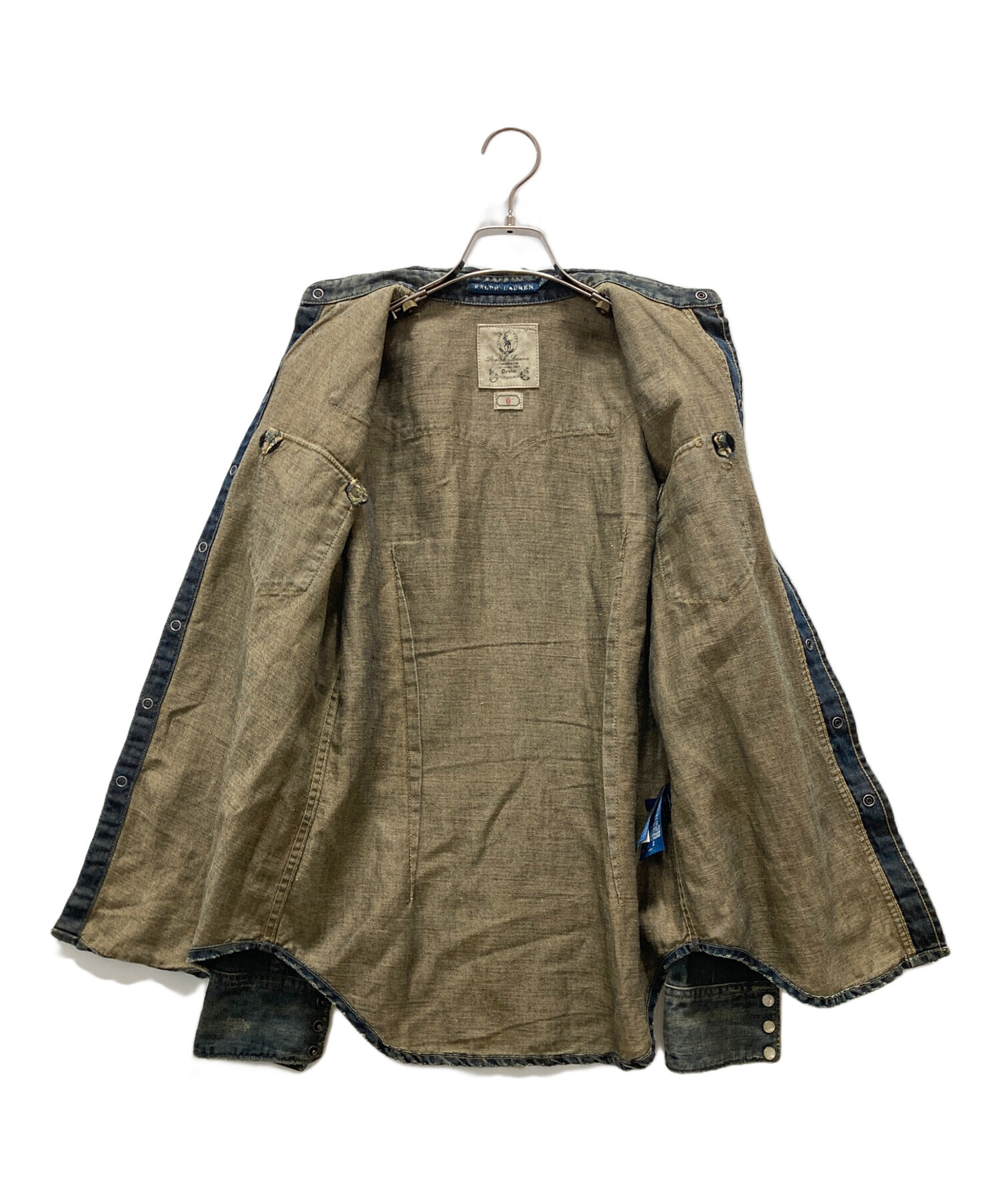 中古・古着通販】RALPH LAUREN (ラルフローレン) デニムウエスタン 