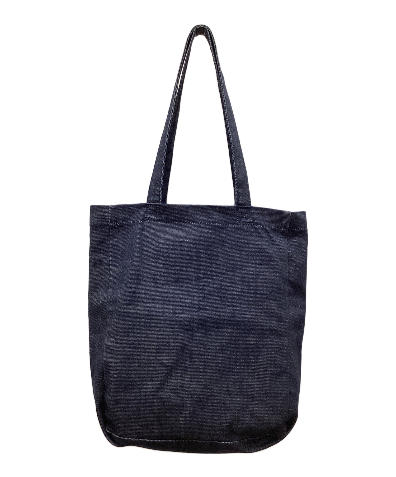 中古・古着通販】A.P.C. (アーペーセー) デニムロゴトートバッグ 