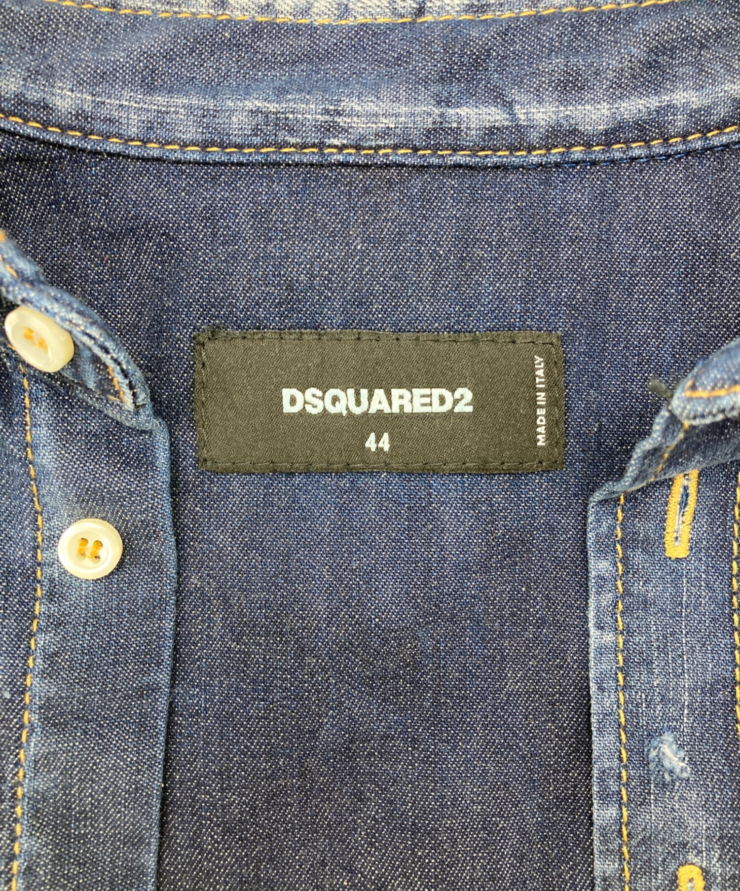 中古・古着通販】DSQUARED2 (ディースクエアード) プリントデニム