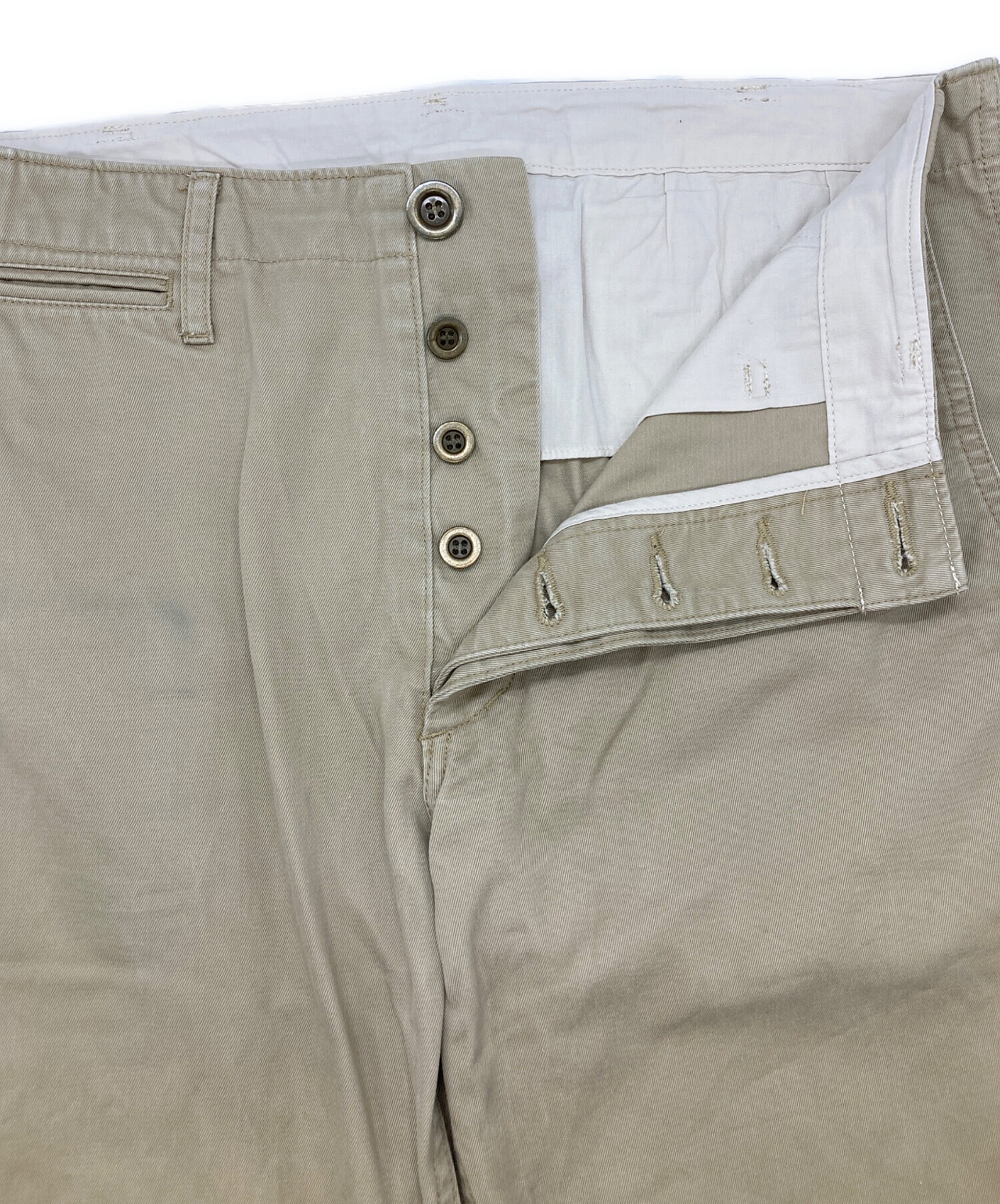 中古・古着通販】VISVIM (ビズビム) HIGH WATER CHINO ベージュ サイズ