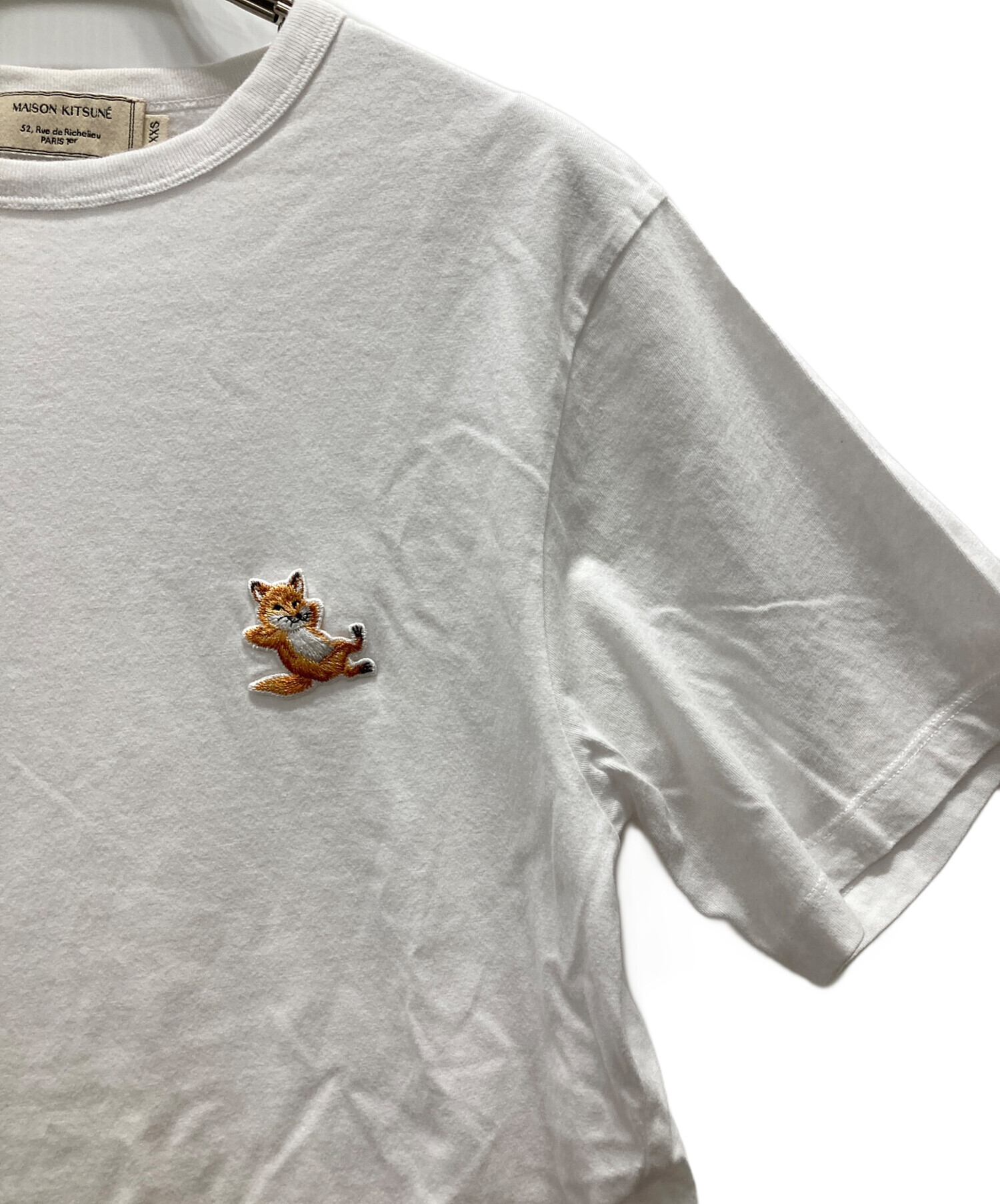 中古・古着通販】maison kitsune (メゾンキツネ) ワッペンTシャツ 