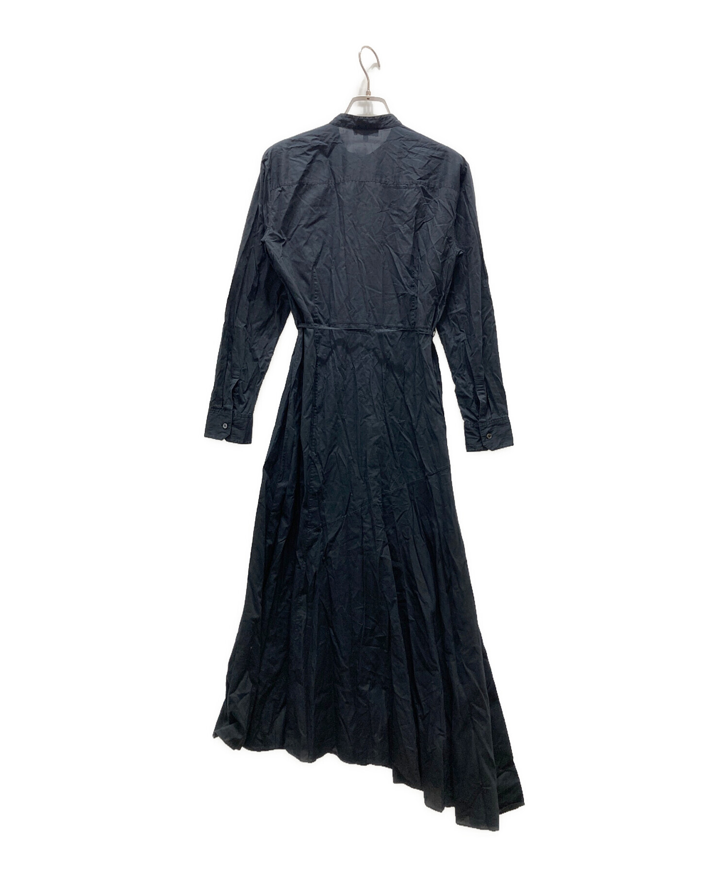 中古・古着通販】theory (セオリー) アシンメトリーシャツワンピース