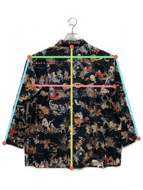 ＆ellecy　シャツ　M　百鬼夜行 中古・古着通販】&ellecy (アンドエルシー) 百鬼夜行ブラウスシャツ