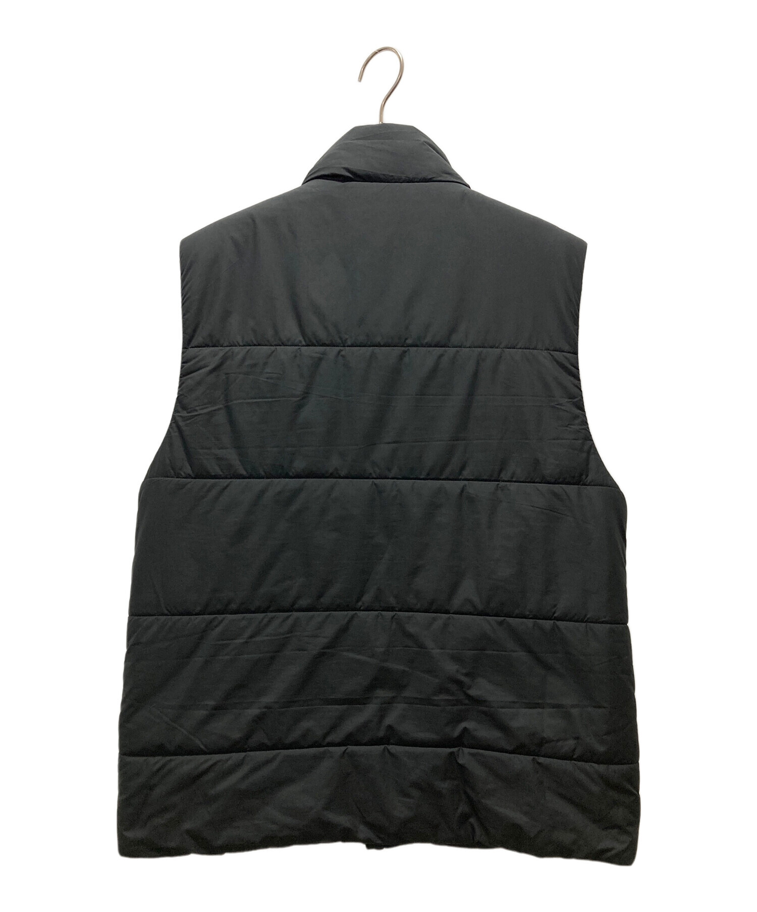 中古・古着通販】adidas (アディダス) 中綿ベスト ブラック サイズ:L 