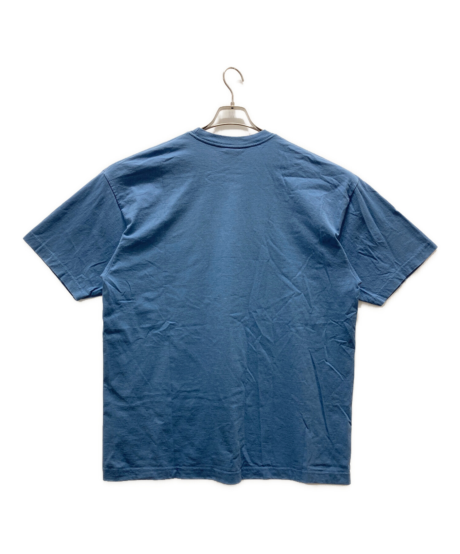 中古・古着通販】HUF (ハフ) プリントTシャツ ブルー サイズ:XL 