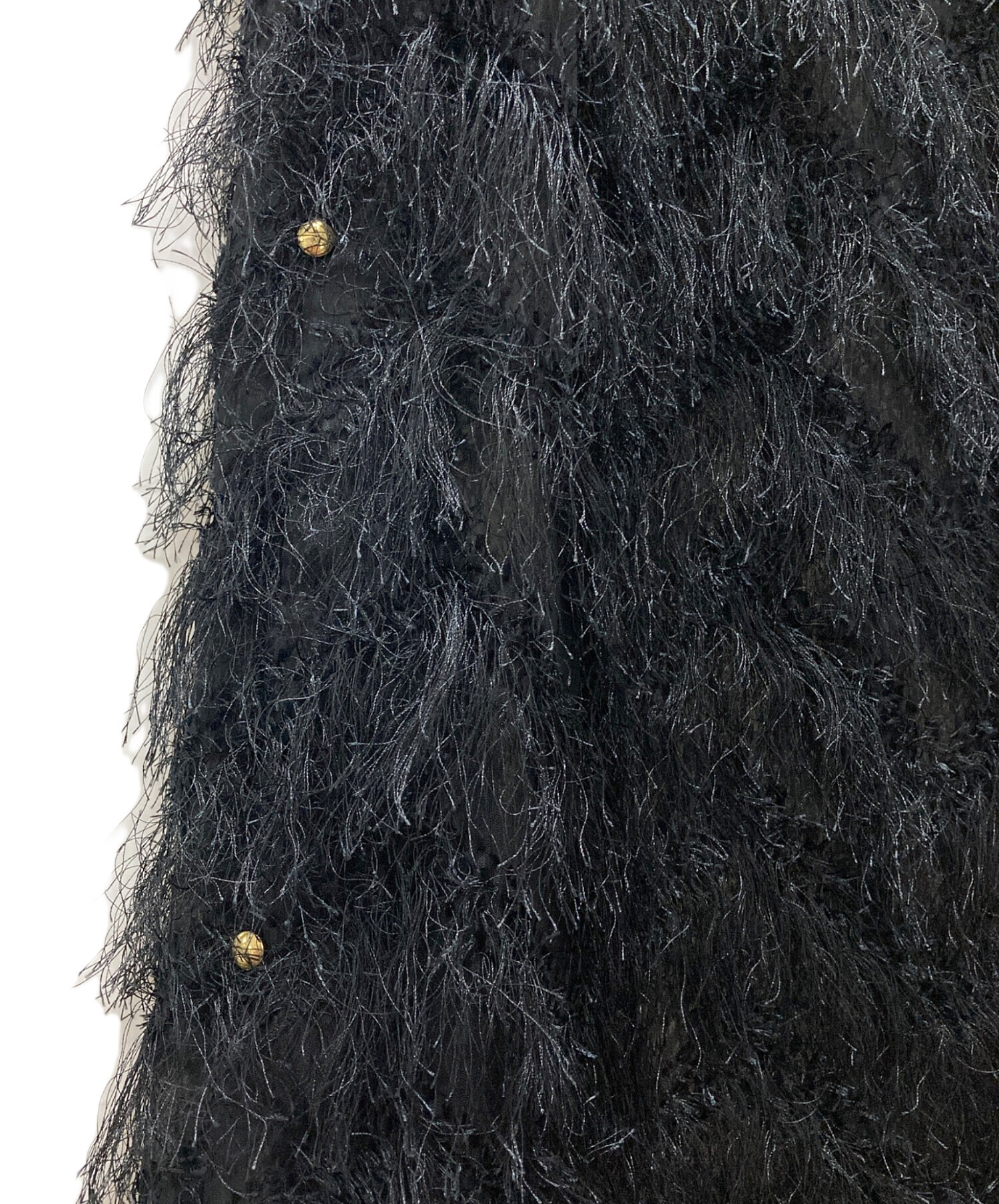 中古・古着通販】furuta (フルタ) シアーシャギーノースリーブ 