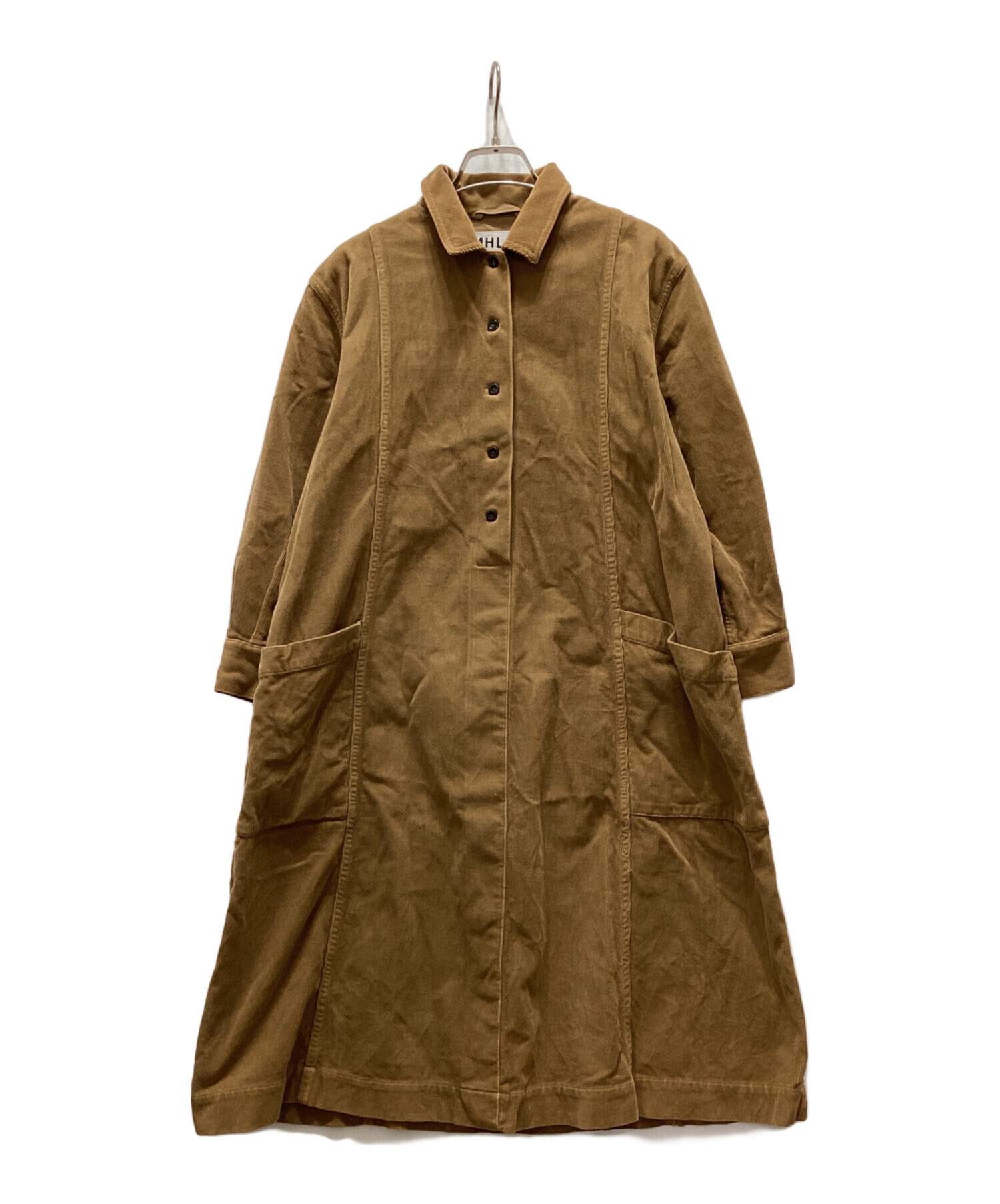 中古・古着通販】MHL (エムエイチエル) コーデュロイワンピース 