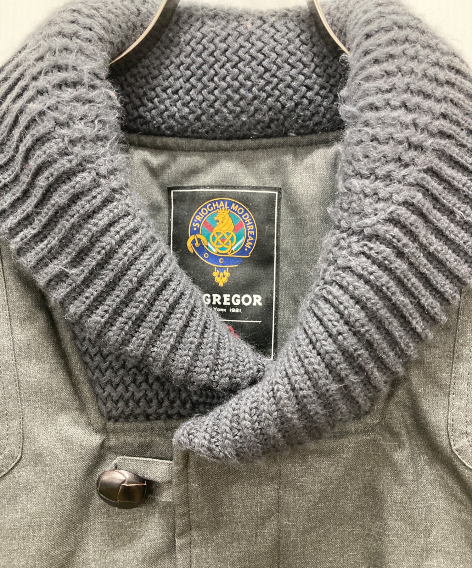 90s McGregor 柔らかいウール Pコート ピーコート ゆるだぼ 古着 中古・古着通販】McGREGOR (マクレガー) DIAPLEX ドンキダウンーコート