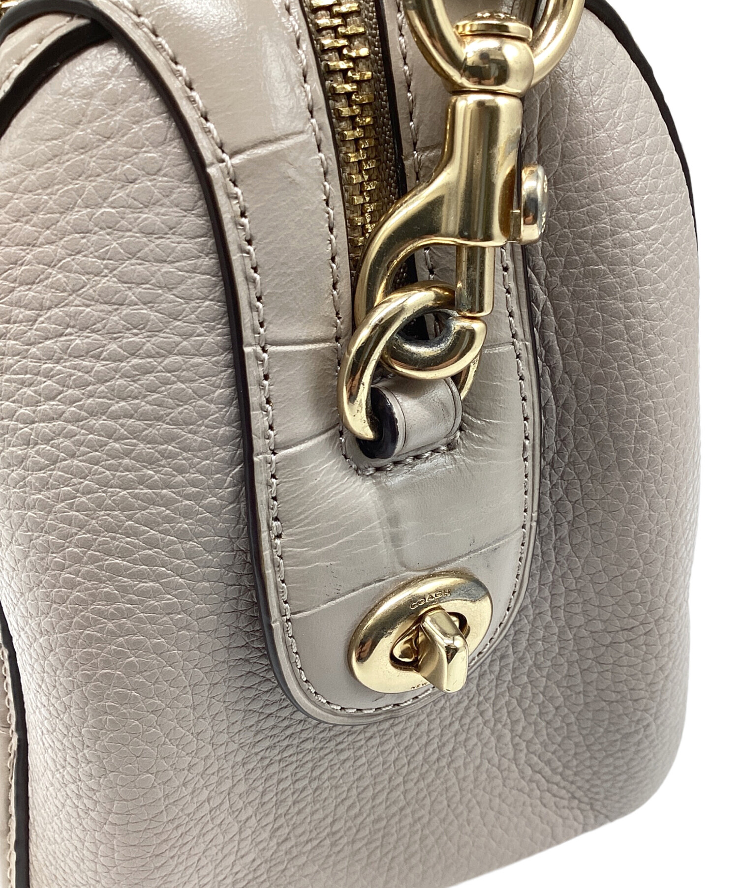 中古・古着通販】COACH (コーチ) ショルダーバッグ ブラウン｜ブランド