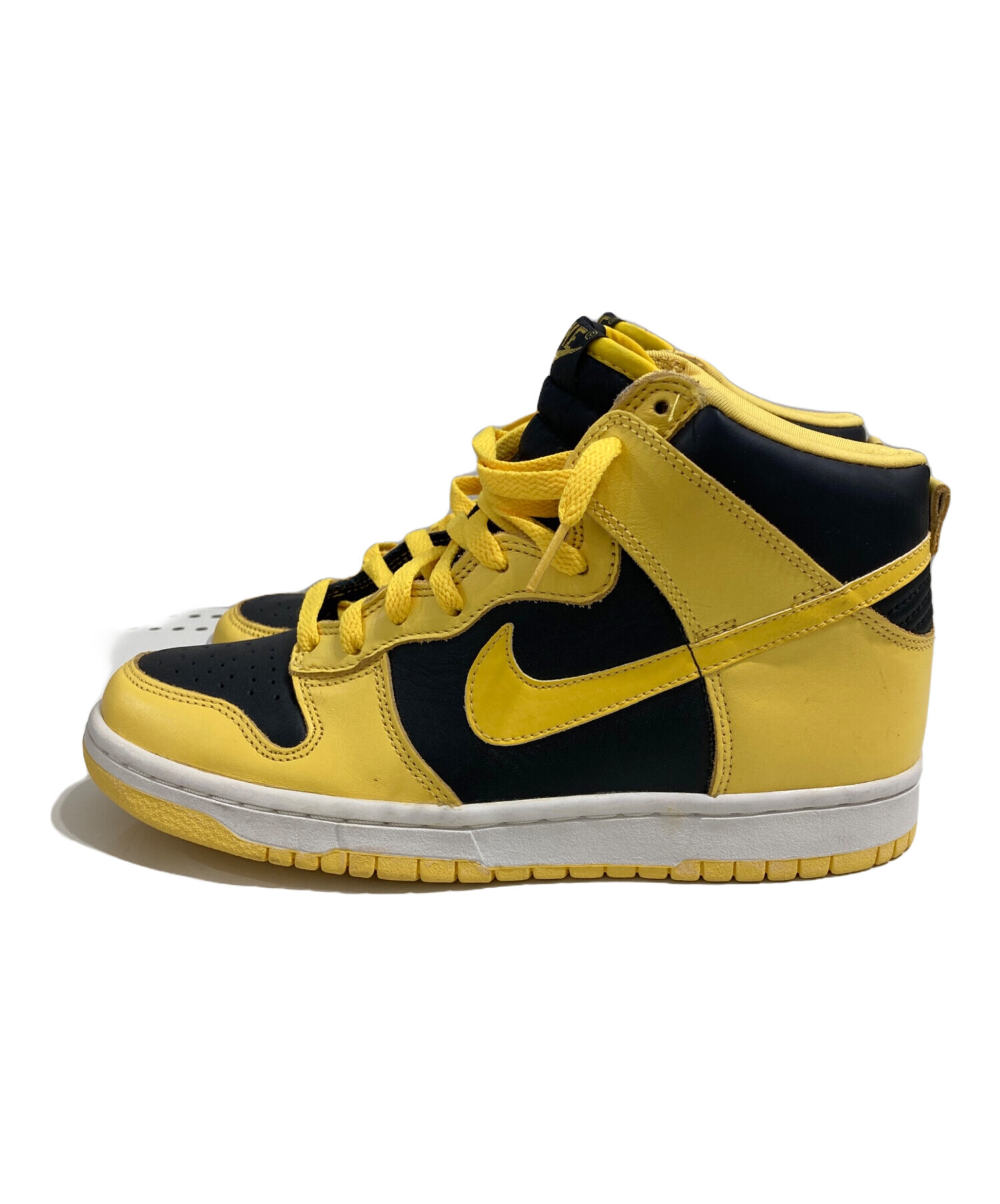 中古・古着通販】NIKE (ナイキ) DUNK HIGH LE イエロー サイズ:26 