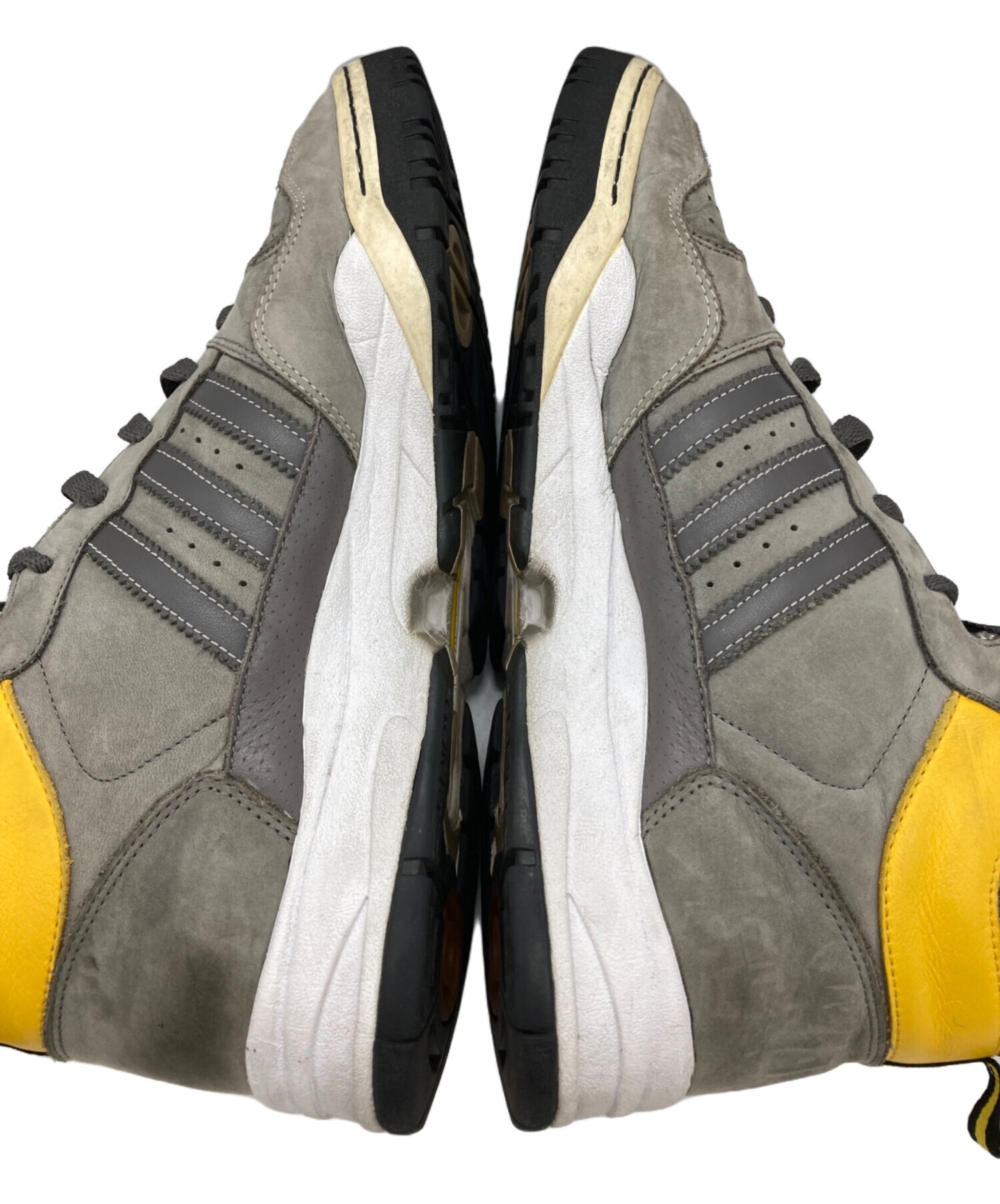 グレイ　時間限定 中古・古着通販】adidas (アディダス) ハイカットスニーカー グレー