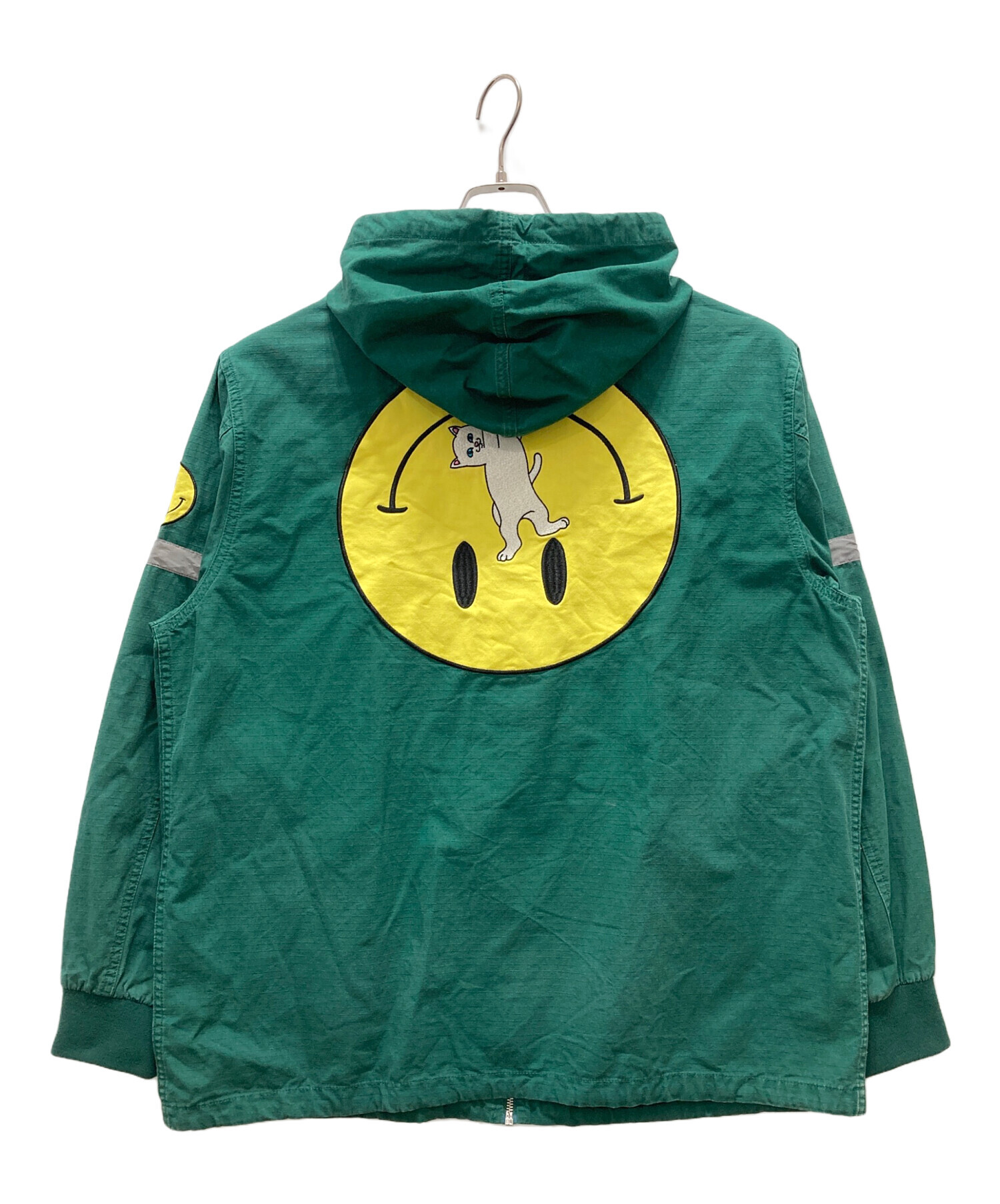 中古・古着通販】RIPNDIP (リップンディップ) バック スマイル刺繍 