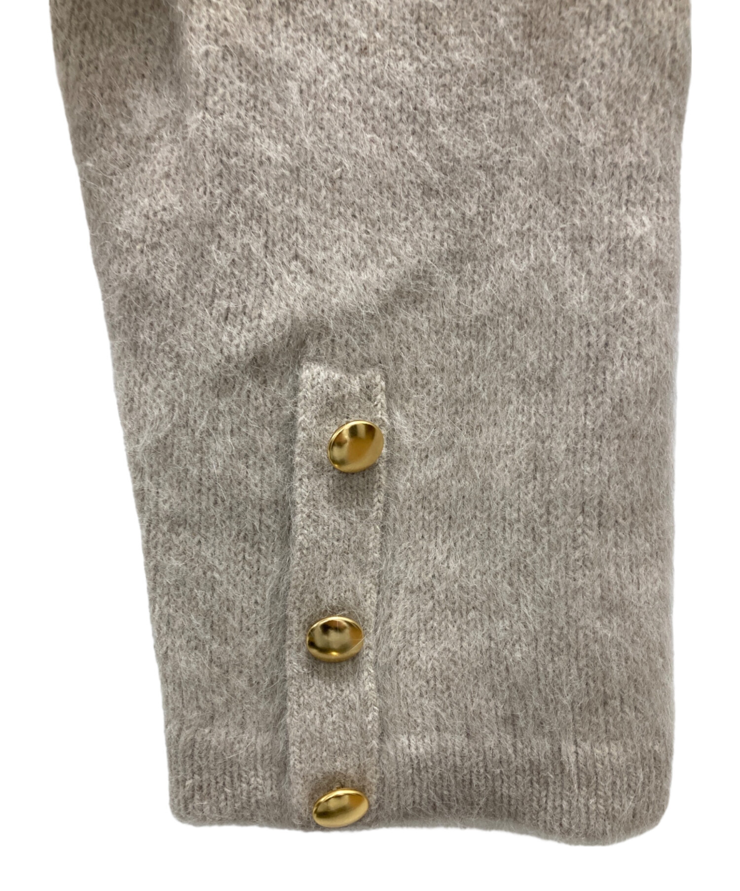 green label relaxing デイリーエリートカーディガン　ベージュ 中古・古着通販】green label relaxing (グリーンレーベルリラクシング