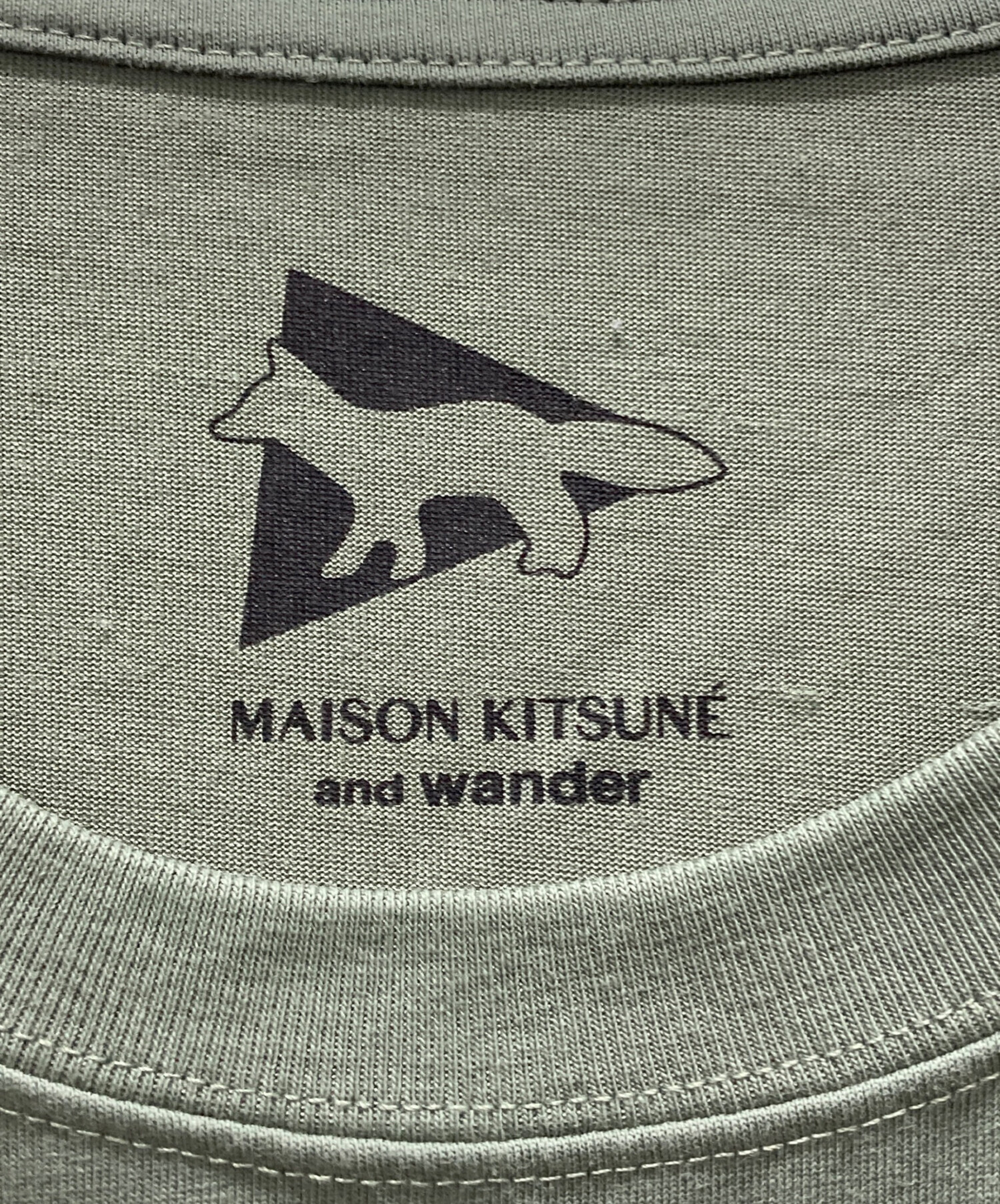 中古・古着通販】MAISON KITSUNE (メゾンキツネ) and wander (アンド