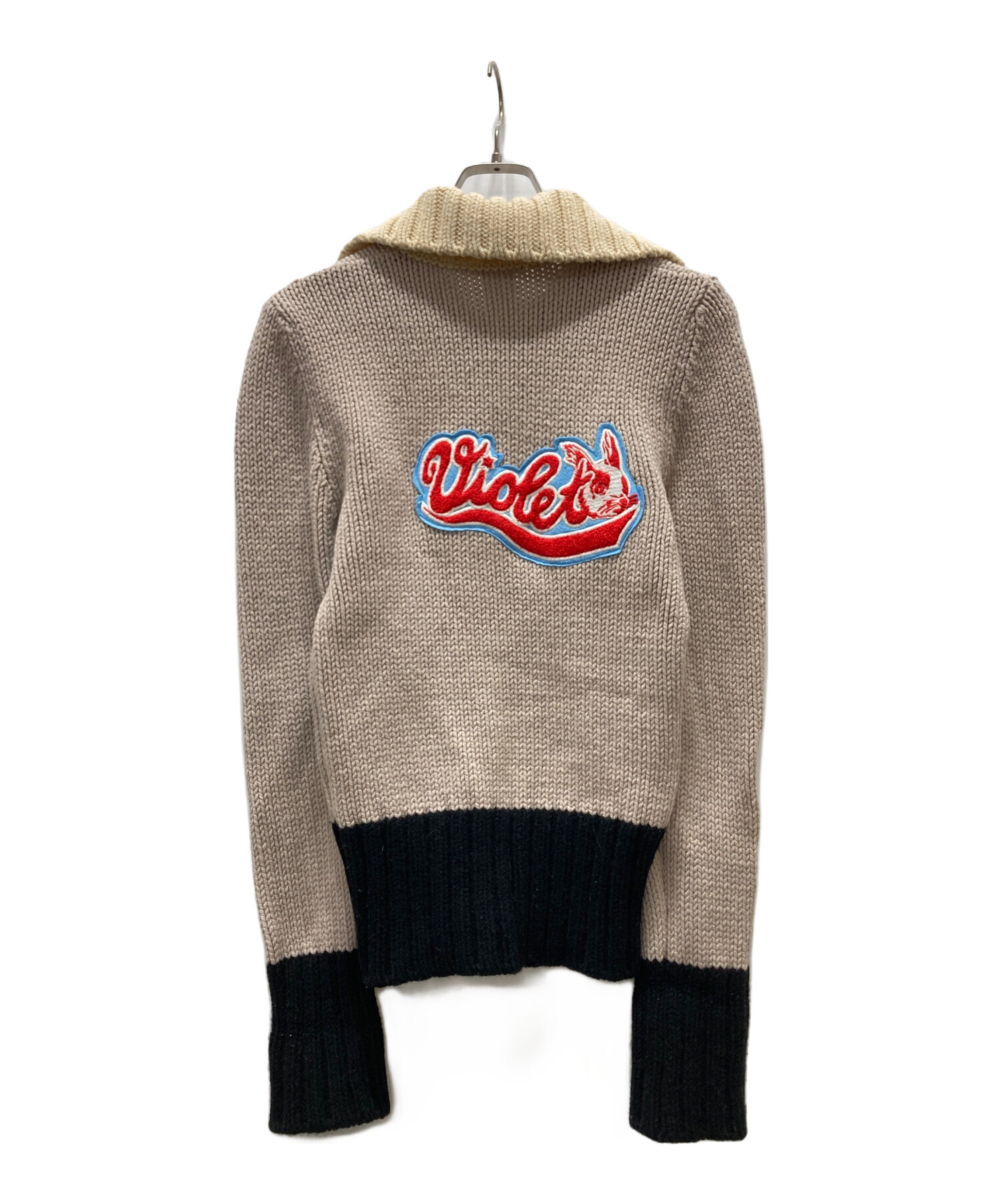 中古・古着通販】Chloe (クロエ) ニットジャケット ピンク サイズ:XS 