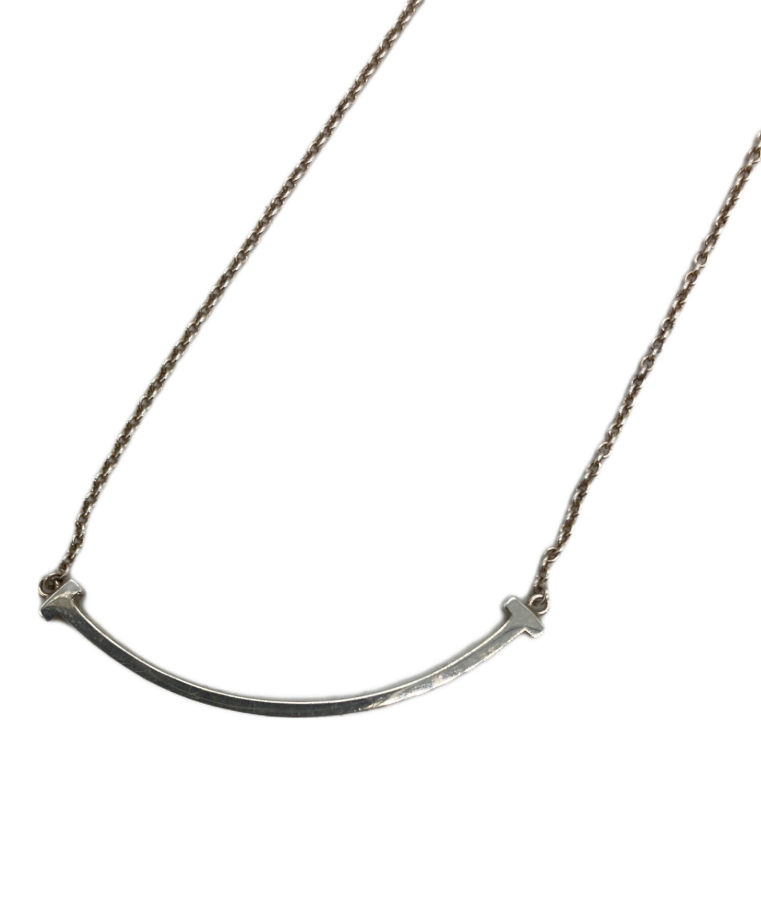 中古・古着通販】Tiffany & Co. (ティファニー) Tスマイルネックレス