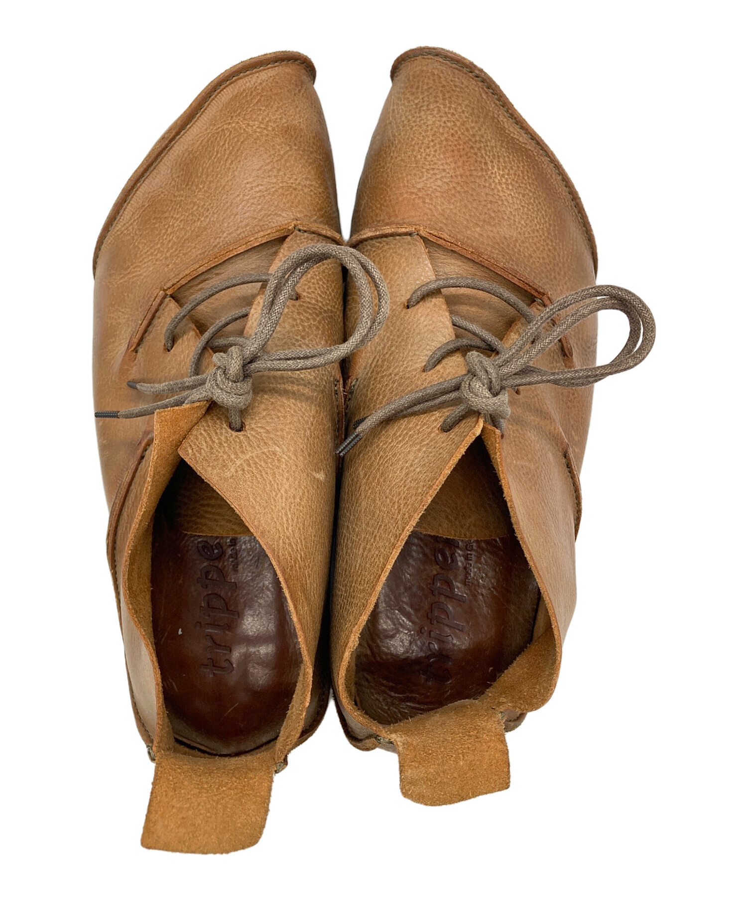 中古・古着通販】Trippen (トリッペン) レザーシューズ ブラウン