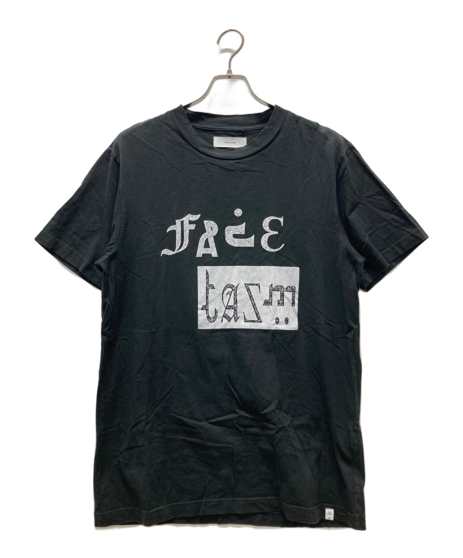 中古・古着通販】FACETASM (ファセッタズム) BIG TEE ブラック サイズ 