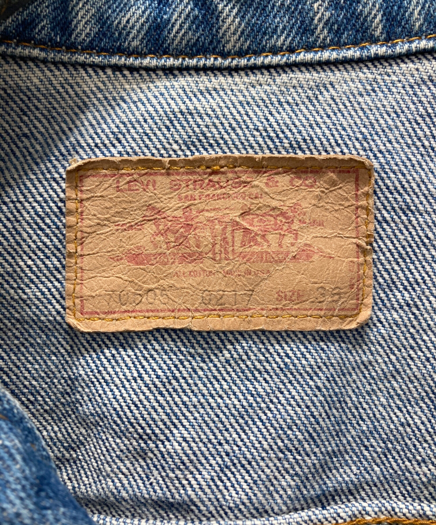 中古・古着通販】LEVI'S (リーバイス) USA製 4thデニムジャケット