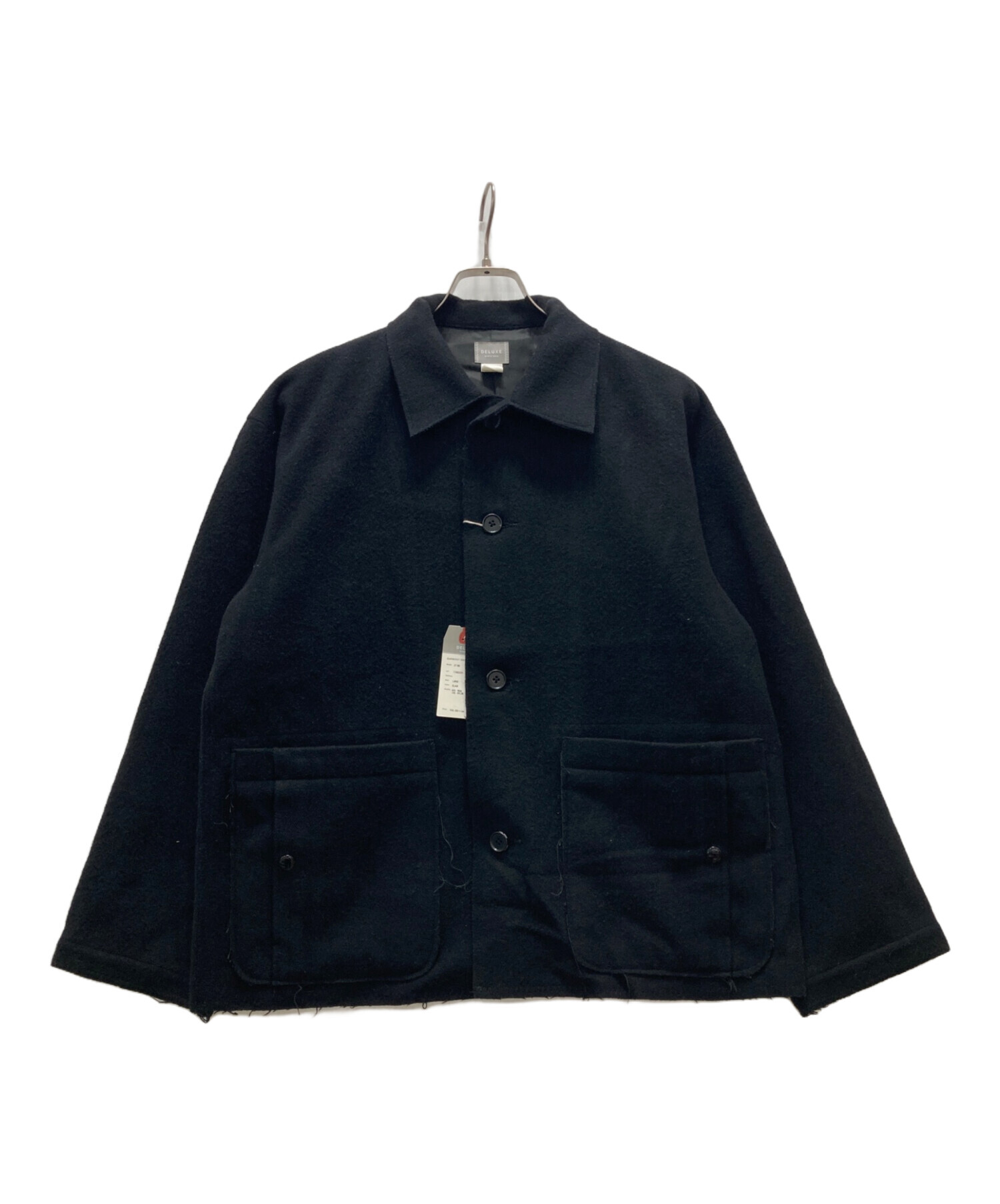 中古・古着通販】Deluxe (デラックス) ウールミリタリージャケット 