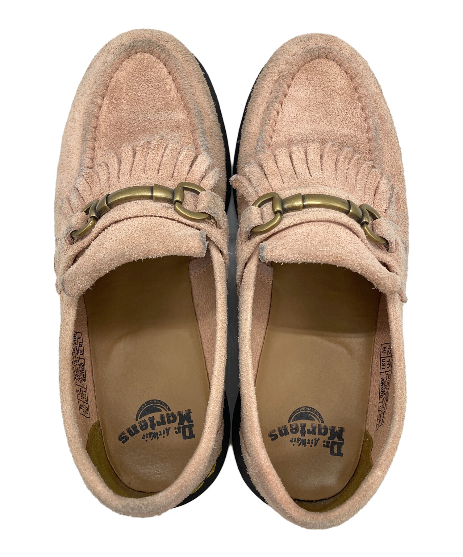 【美品】Dr. Martens ローファー ベージュ/ブラウン 中古・古着通販】Dr.Martens (ドクターマーチン) スウェードビット