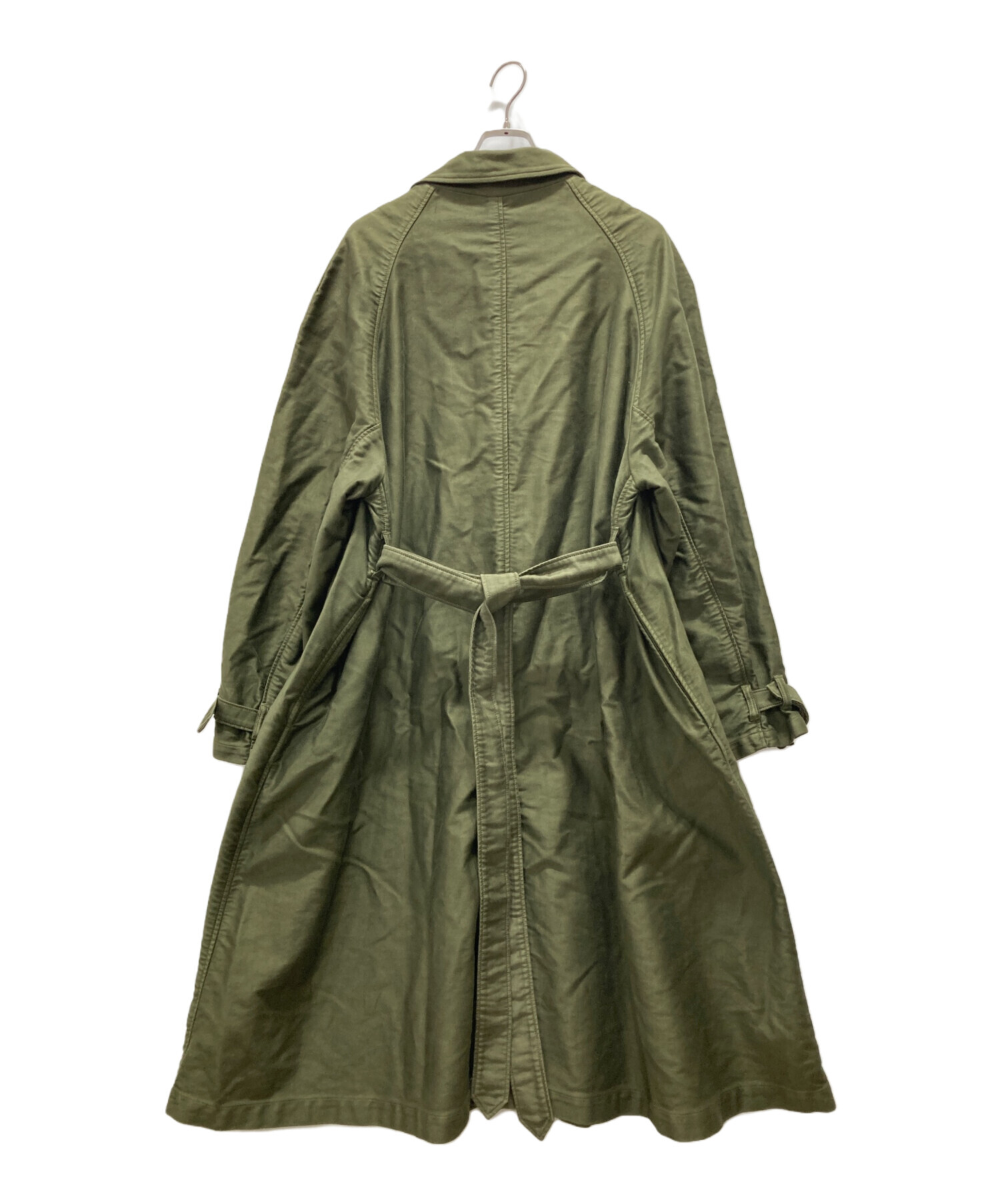 中古・古着通販】OUTIL (ウティ) ロングコート グリーン サイズ:3 
