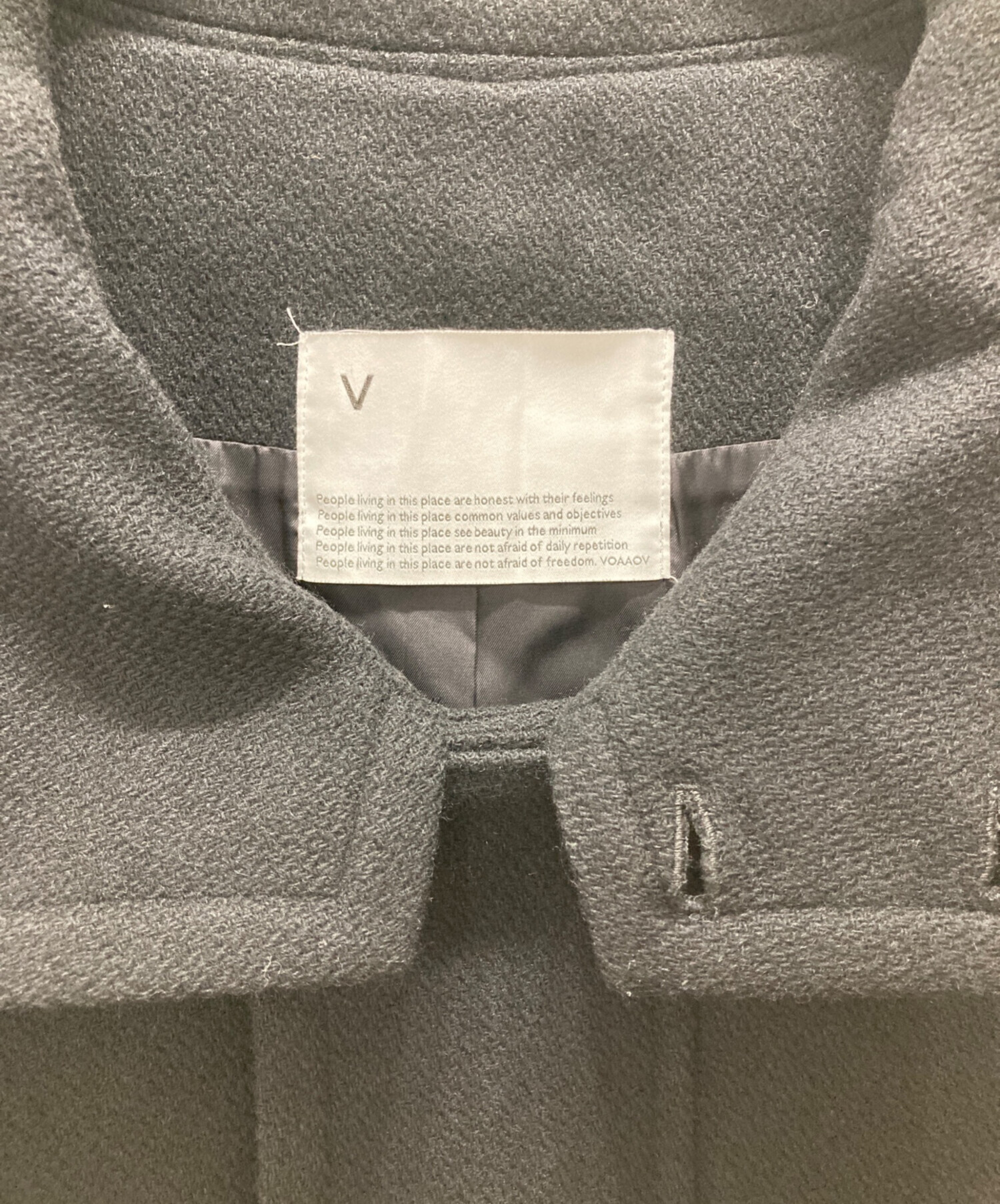 中古・古着通販】VOAAOV (ヴォアーブ) WOOL OVERSIZE