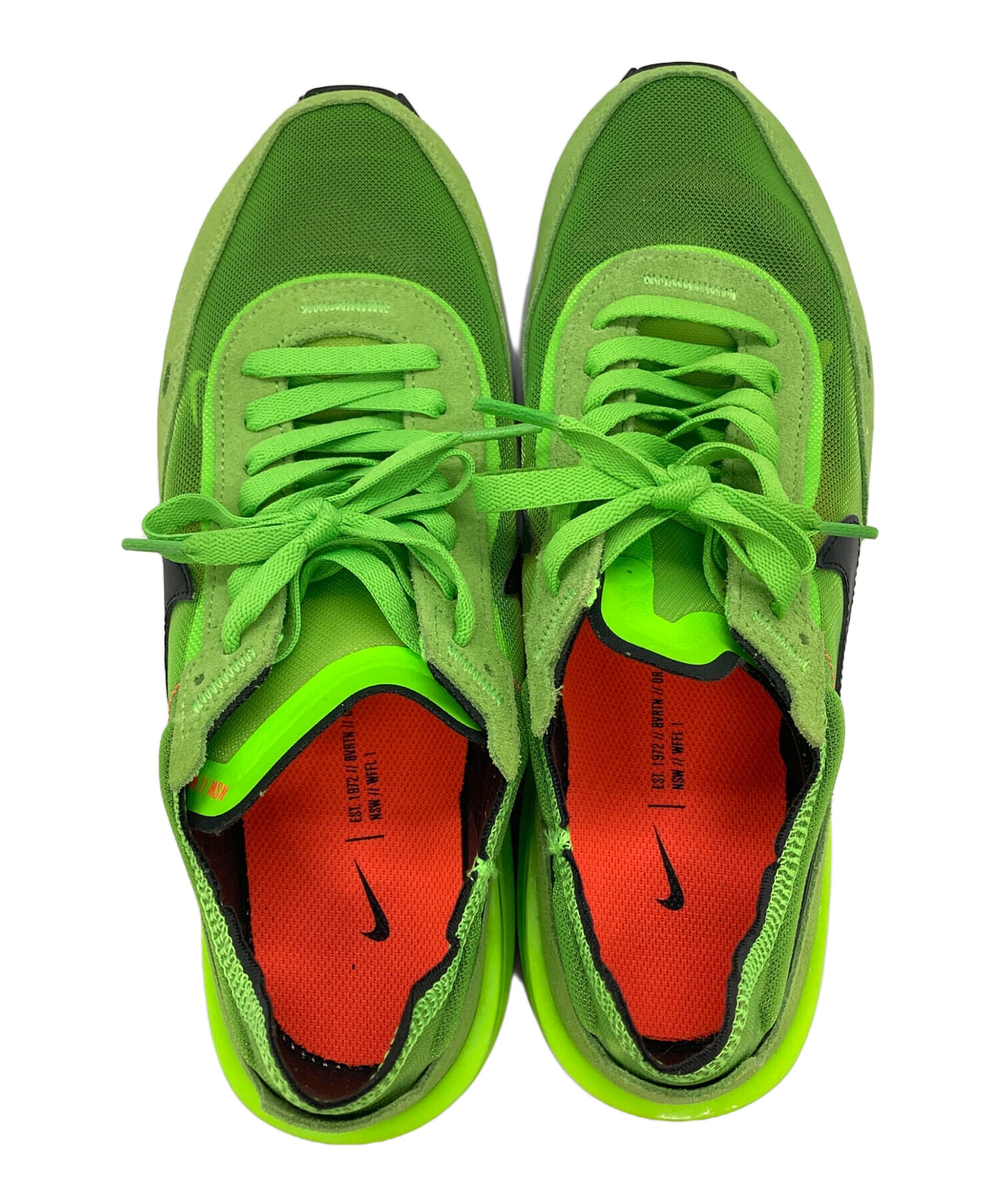 中古・古着通販】NIKE (ナイキ) WAFFLE ONE グリーン サイズ:270 