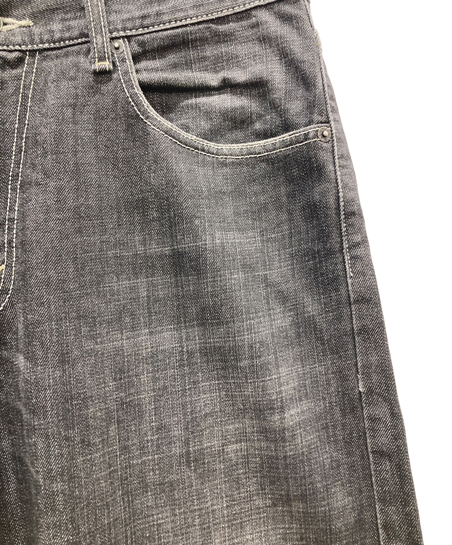 中古・古着通販】LEVI'S (リーバイス) 569デニムパンツ グレー サイズ