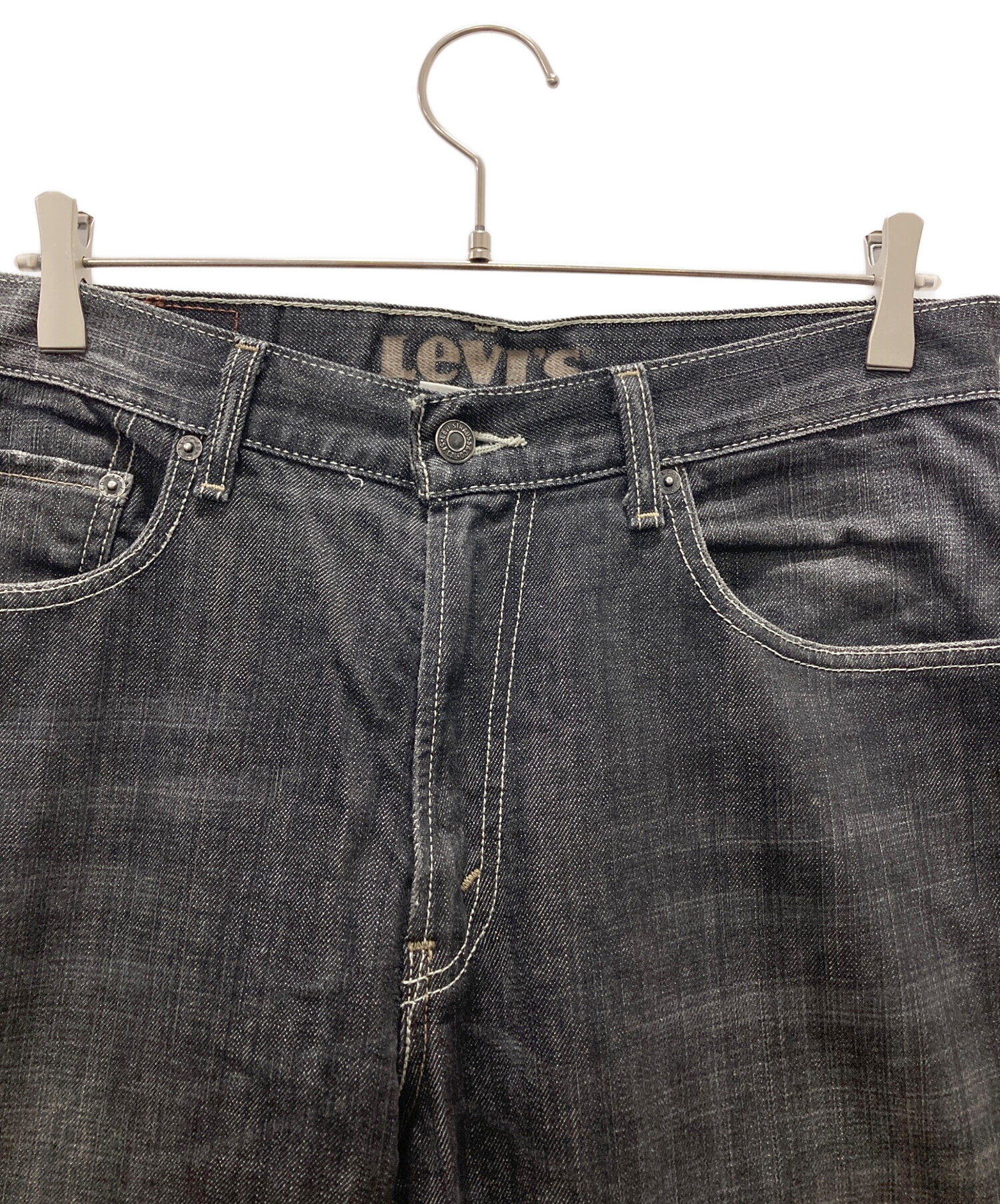 中古・古着通販】LEVI'S (リーバイス) 569デニムパンツ グレー サイズ