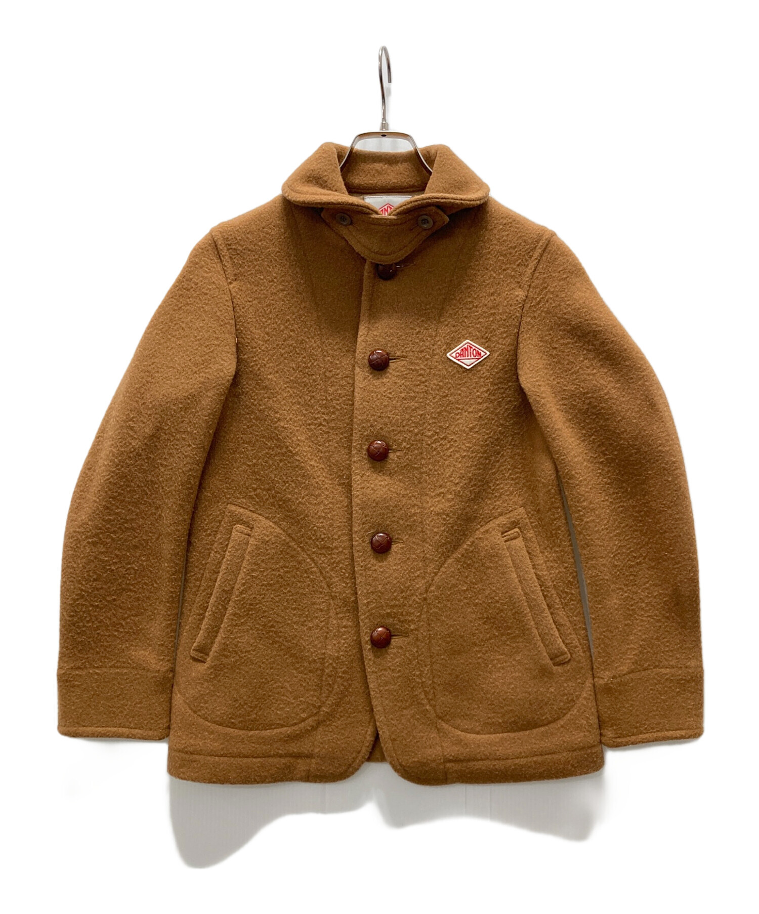 中古・古着通販】DANTON (ダントン) ウールモッサジャケット オレンジ