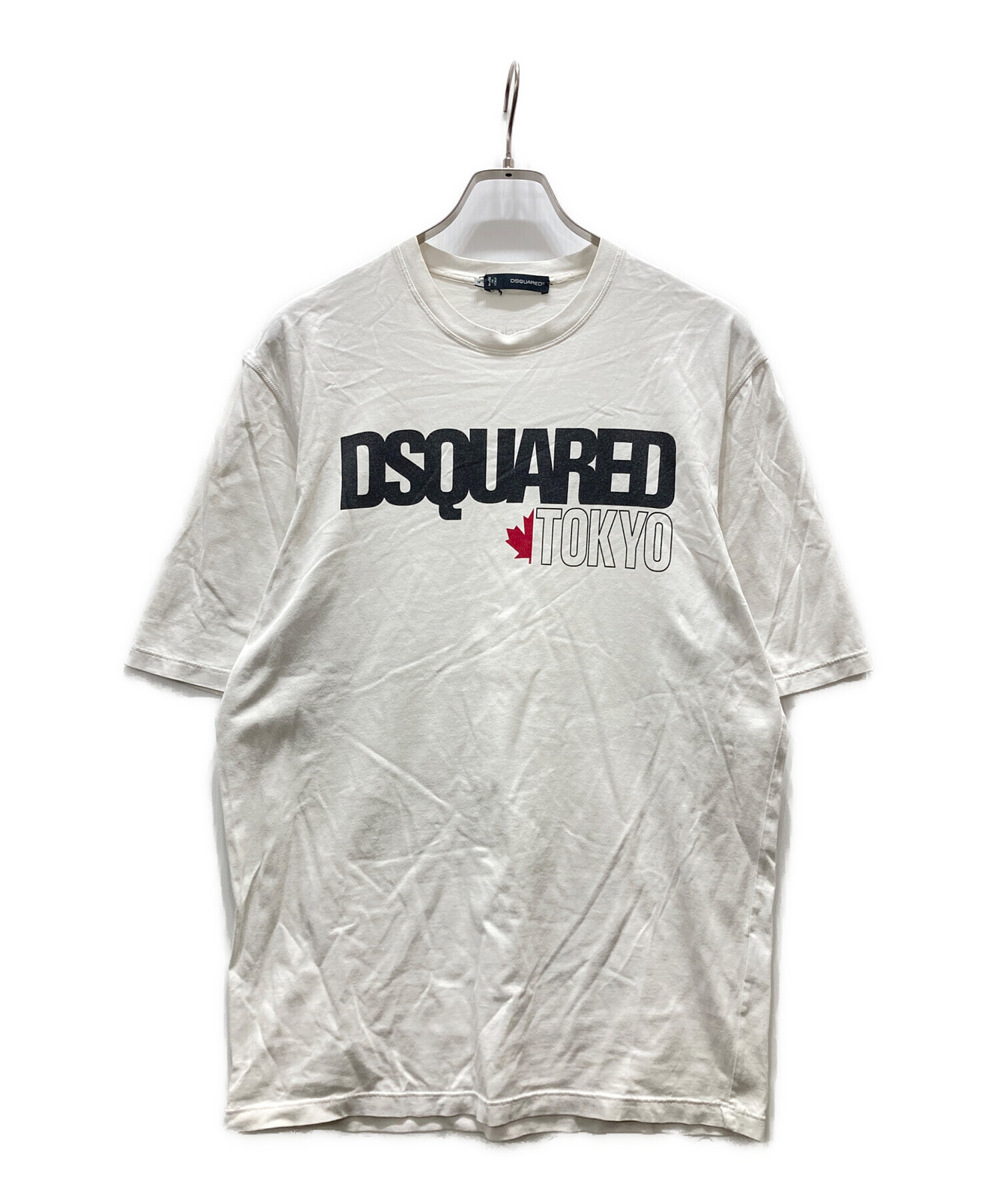 中古・古着通販】DSQUARED2 (ディースクエアード) ロゴプリントTシャツ