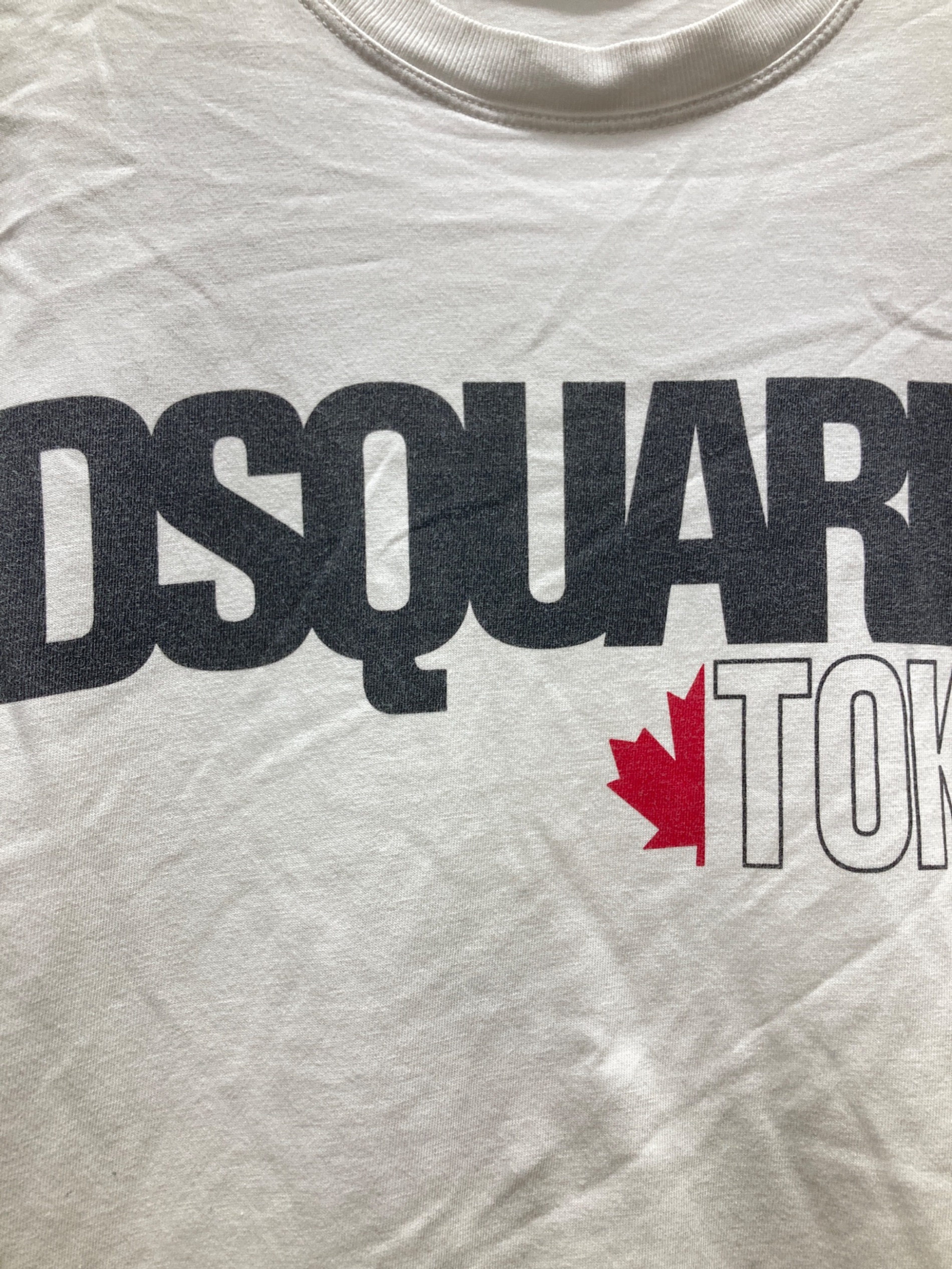 中古・古着通販】DSQUARED2 (ディースクエアード) ロゴプリントTシャツ