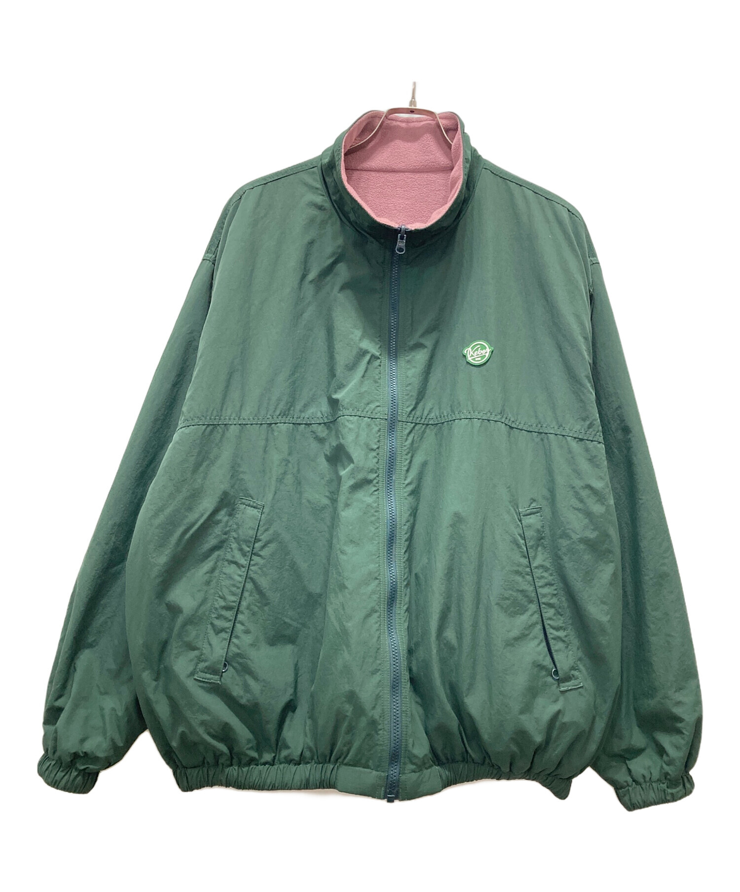 中古・古着通販】KEBOZ (ケボズ) リバーシブルジャケット グリーン 