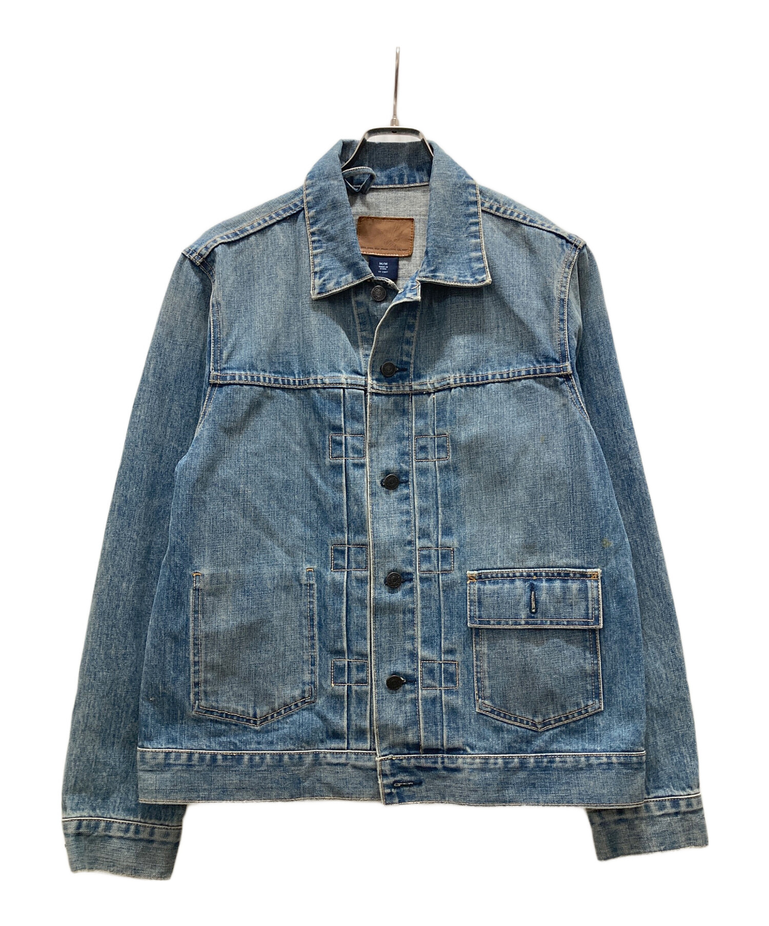 中古・古着通販】GAP (ギャップ) 1stモデル デニムジャケット ブルー 