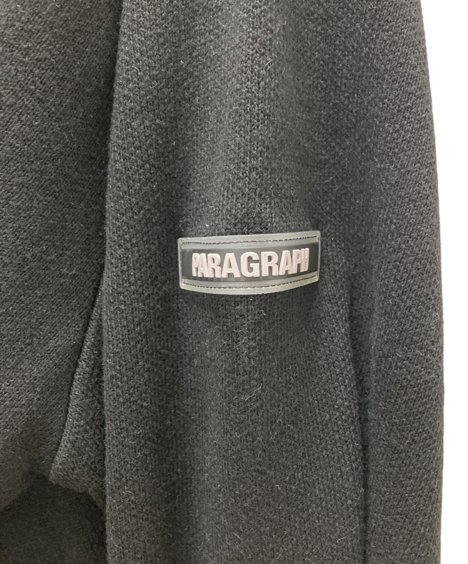 中古・古着通販】paragraph (パラグラフ) カーディガン ブラック 