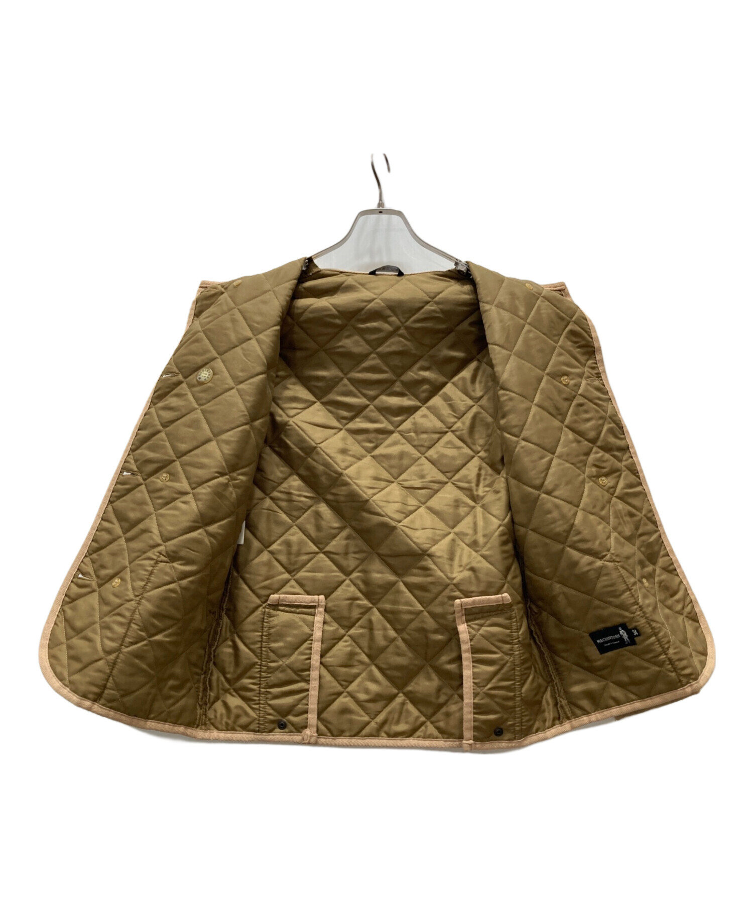 値下げしました！MACKINTOSH アウタージャケットブラウン MACKINTOSH LONDON（マッキントッシュ ロンドン） ミリタリー