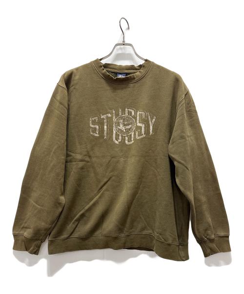 中古・古着通販】stussy (ステューシー) ロゴプリントスウェット