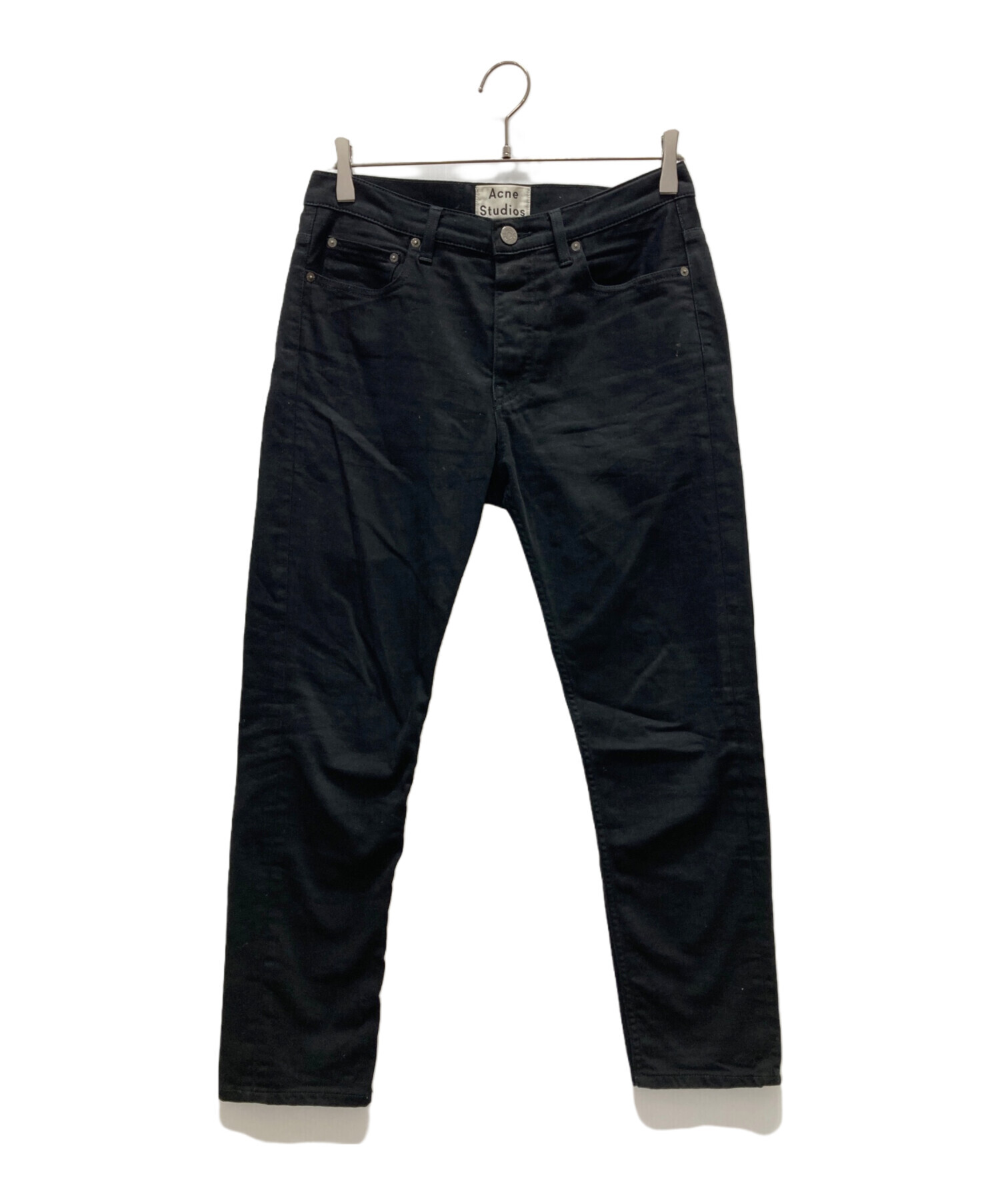 美品！レア品！Acne Studios stay cash black 32/32 本物 黒 スキニー デニム アクネ 名作 アクネストゥディオズ ACNE STUDIOS ACE STAY CASH メンズ US：32-33