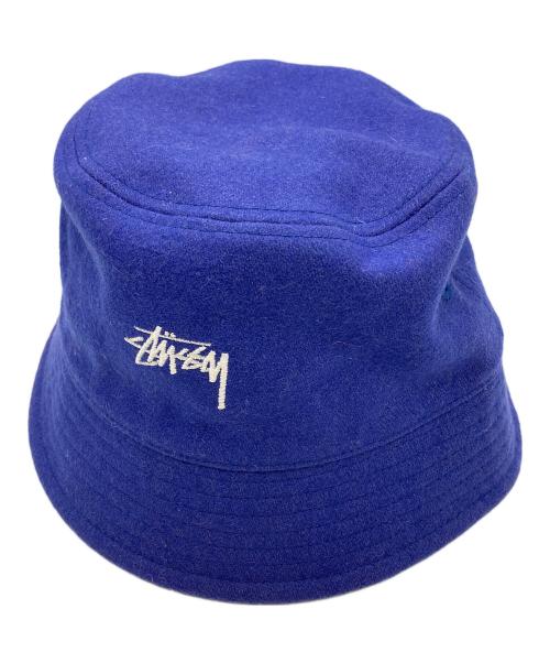 中古・古着通販】stussy (ステューシー) バケットハット ブルー サイズ