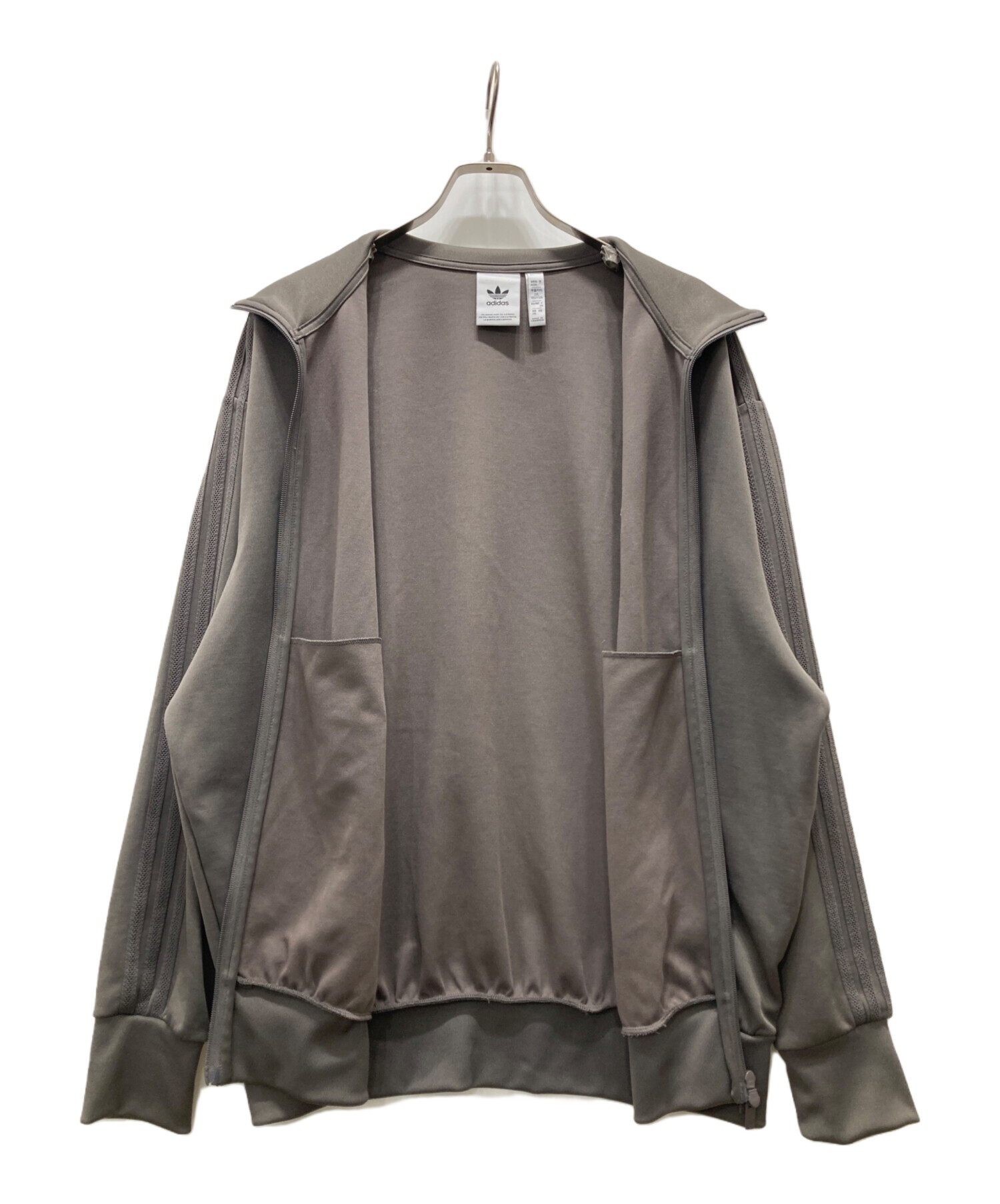 中古・古着通販】adidas (アディダス) トラックジャケット グレー