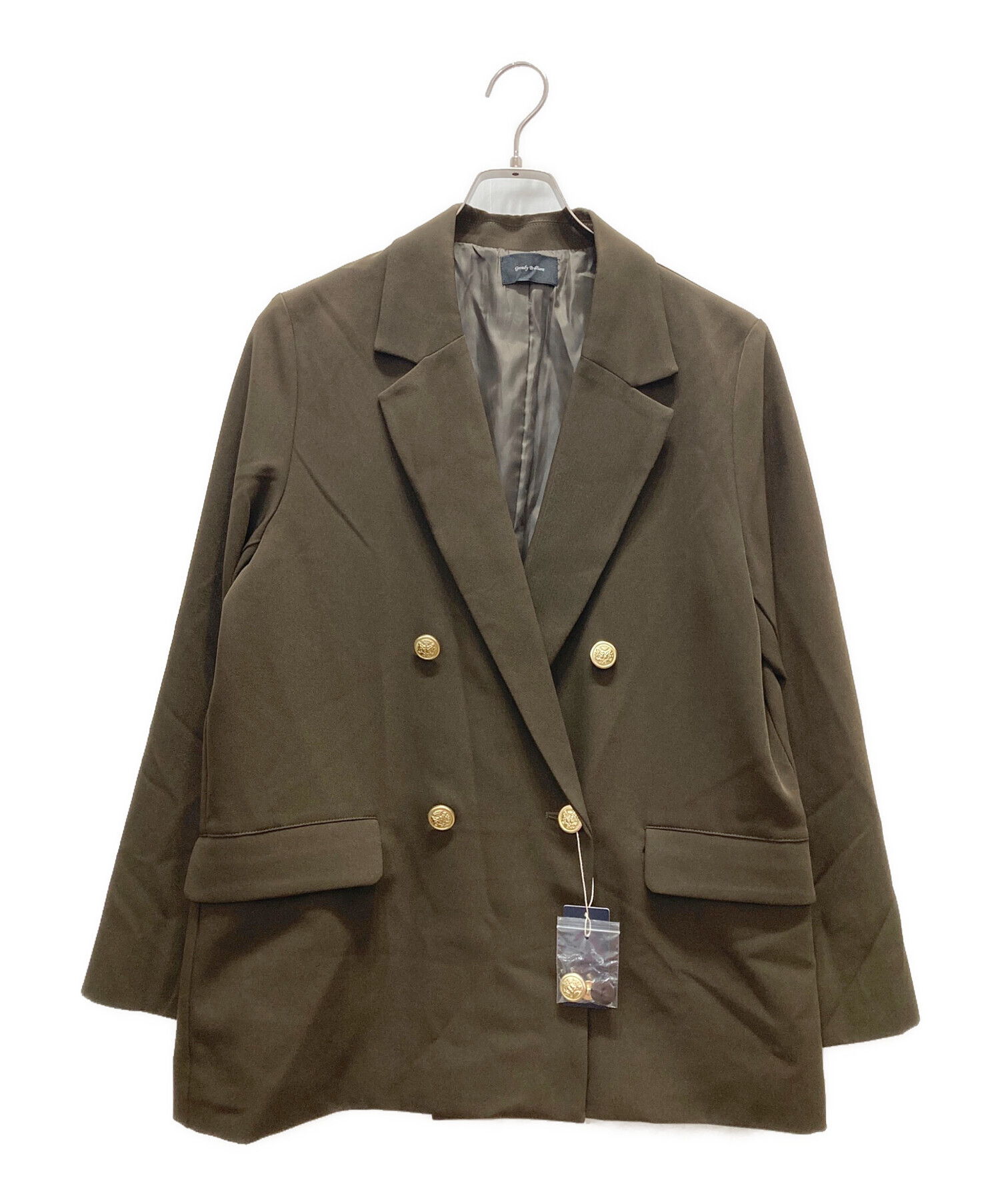 中古・古着通販】Gready Brilliant (グレディ ブリリアン) 金釦ダブル